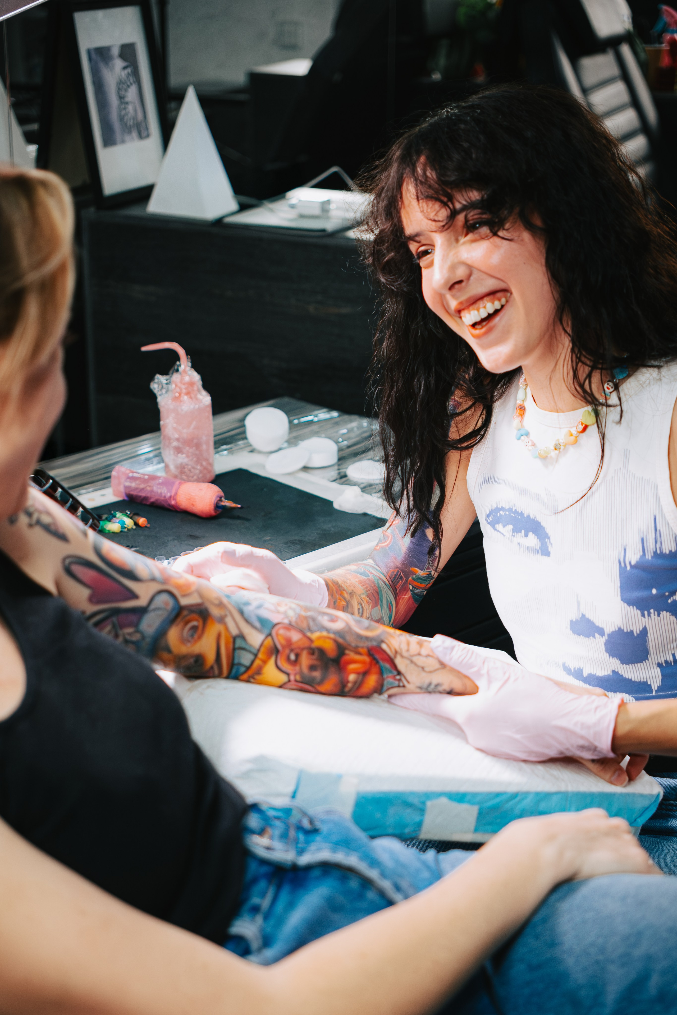 Съемка для личного бренда Kolesnikova Tattoo. Коммерческий и Портретный Фотограф Симферополь Крым Максим Махо