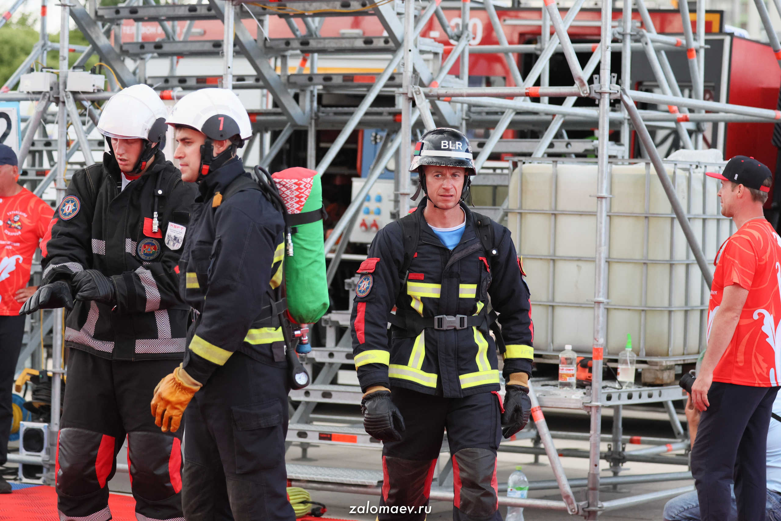 Сильнейший пожарный. Фотограф Александр Заломаев