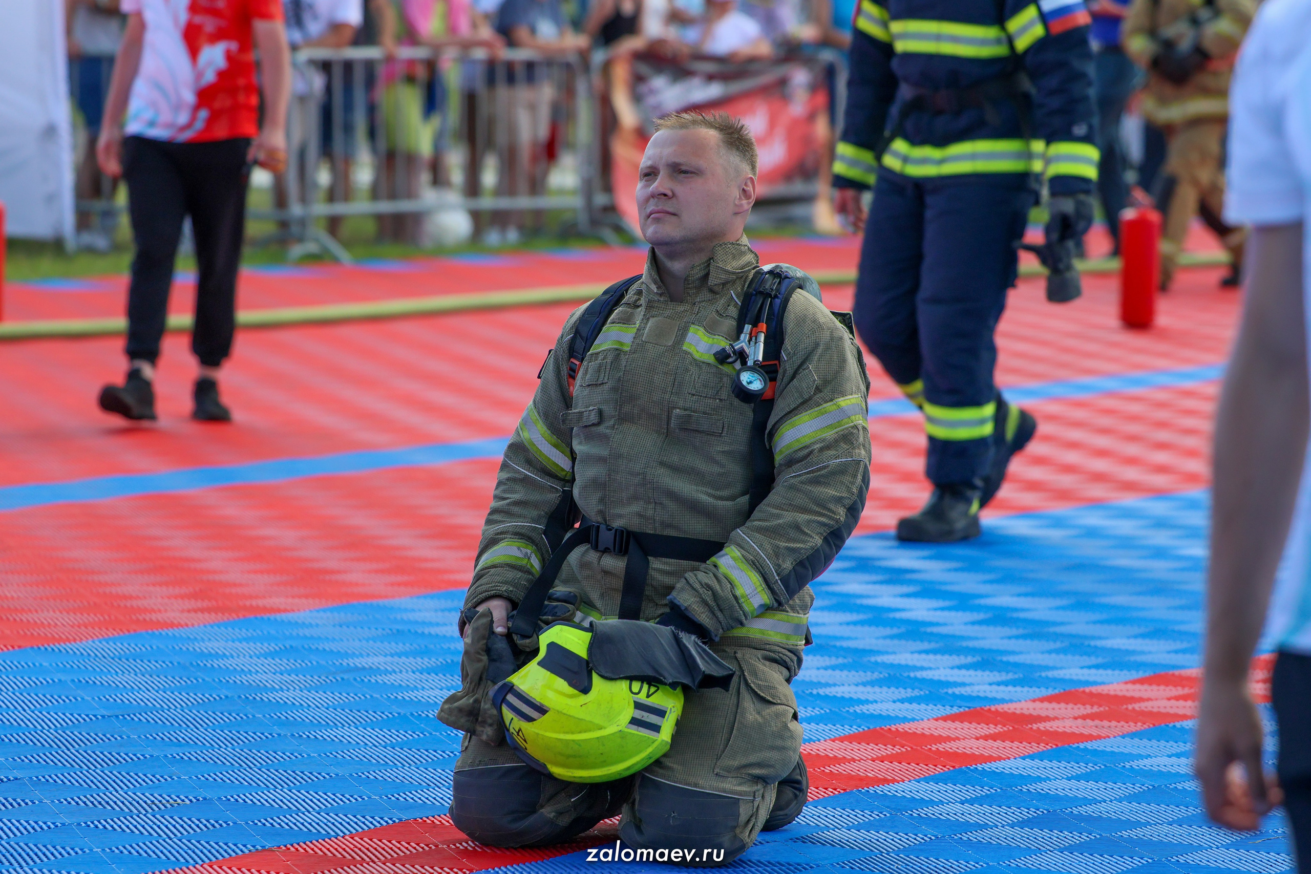 Сильнейший пожарный. Фотограф Александр Заломаев