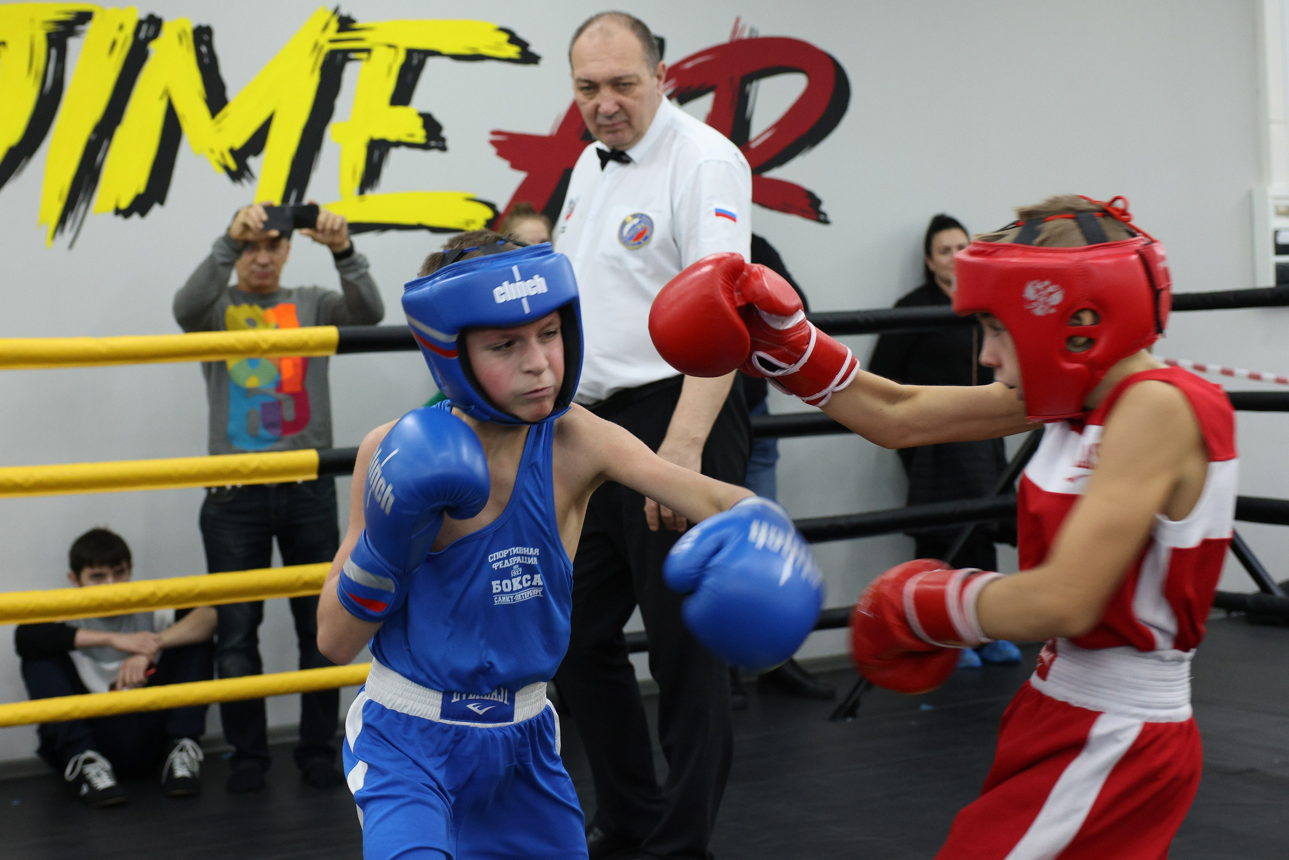 Открытый ринг «кубок ООО «ТЭК НеваСпецТяж». Фотограф Александр Заломаев
