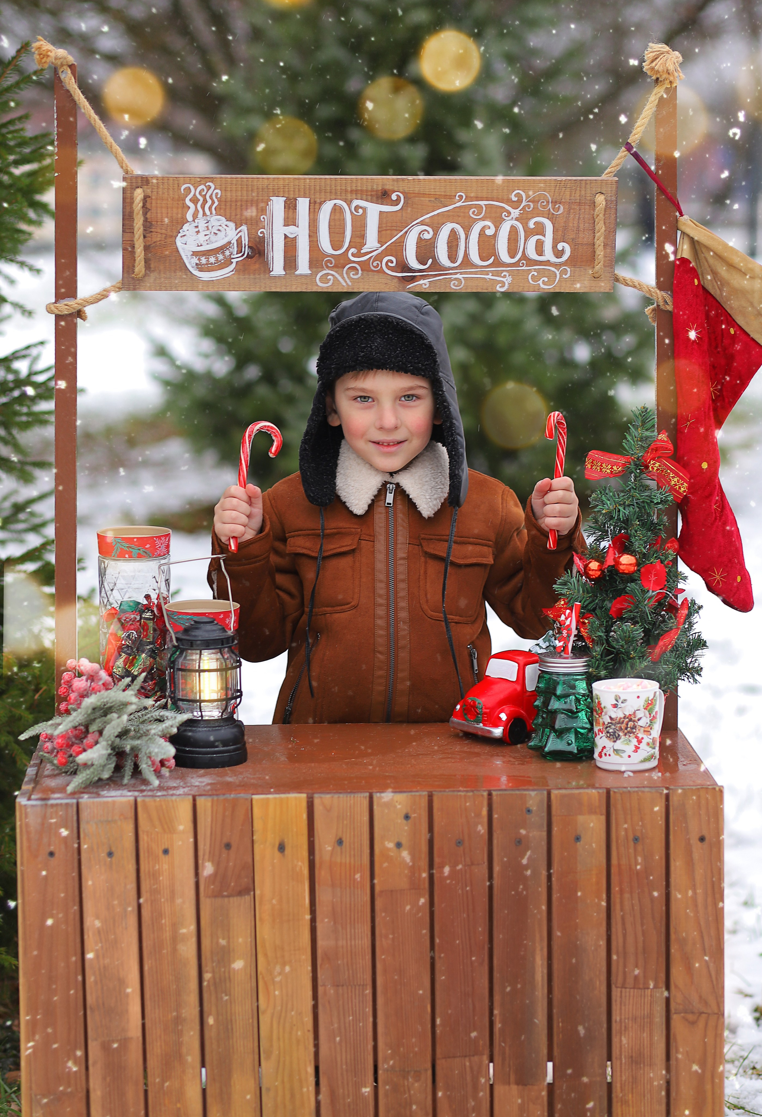 Фотопроект «Зимняя сказка». Детский и семейный фотограф в Москве и Подольске Юлия Тюлина