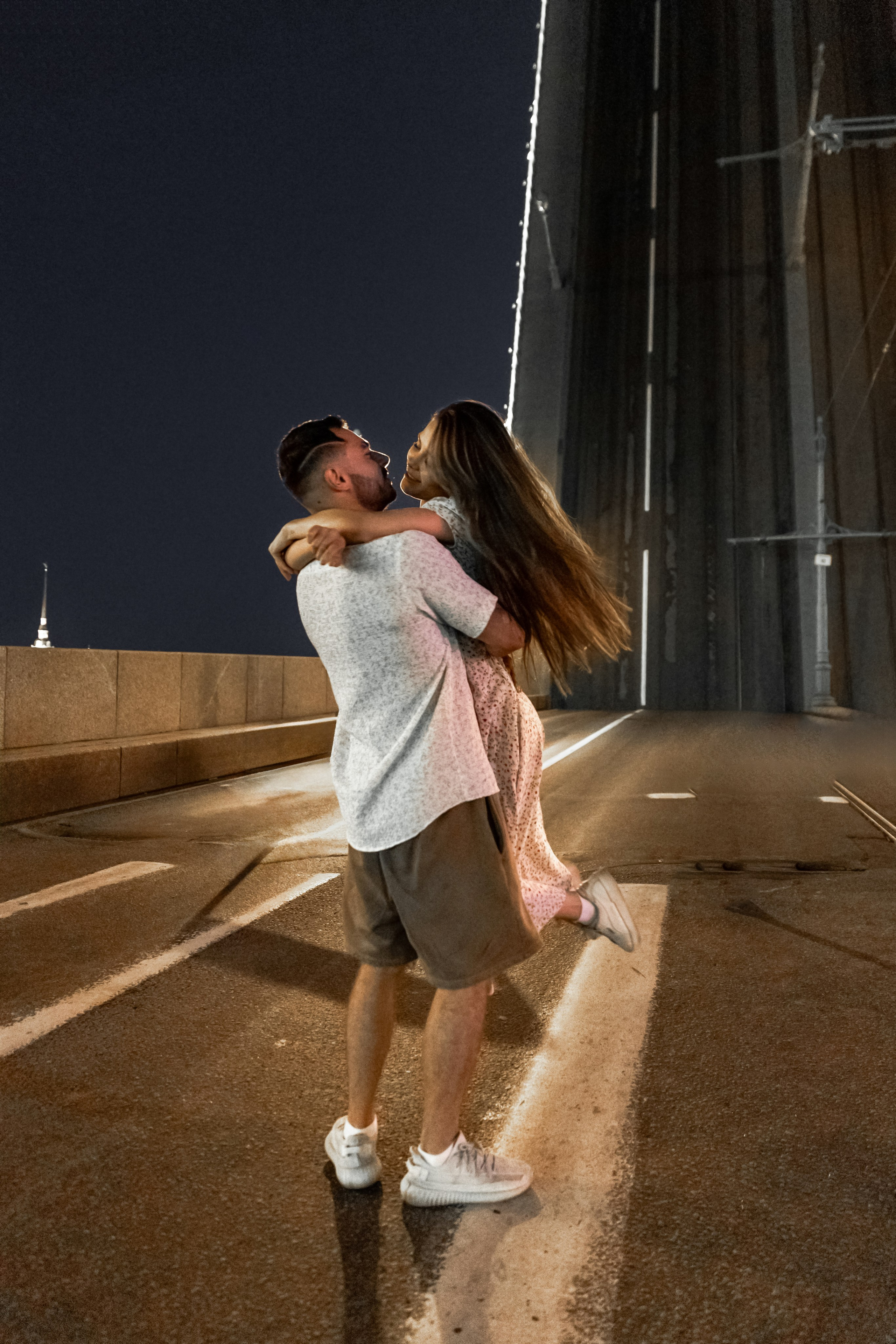 Ночь. Мосты. Любовь. Свадебный и портретный фотограф в Санкт-Петербурге Надежда Чечулина