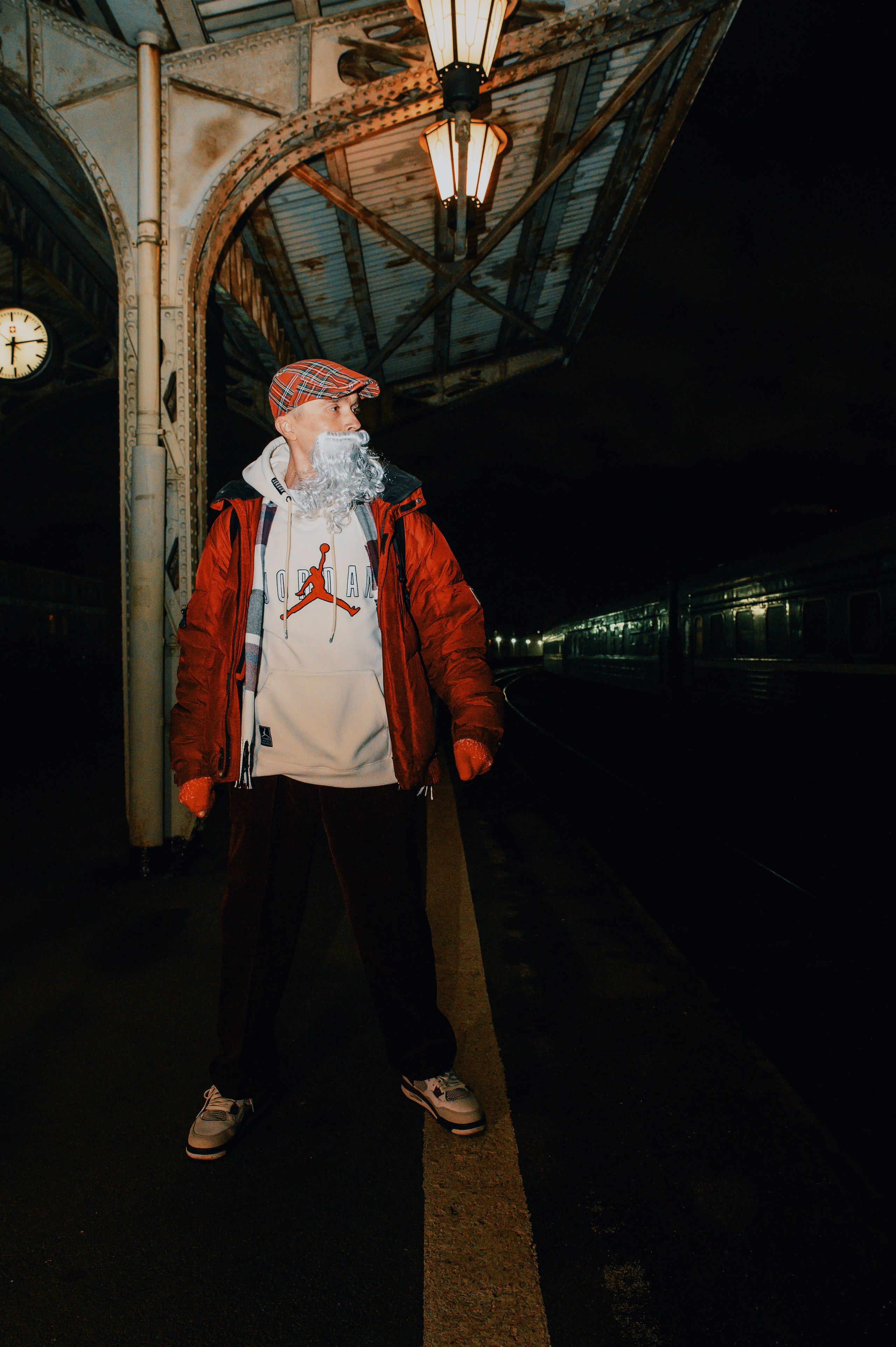 Дед Мороз на стиле. Профессиональный фотограф в Санкт-Петербурге