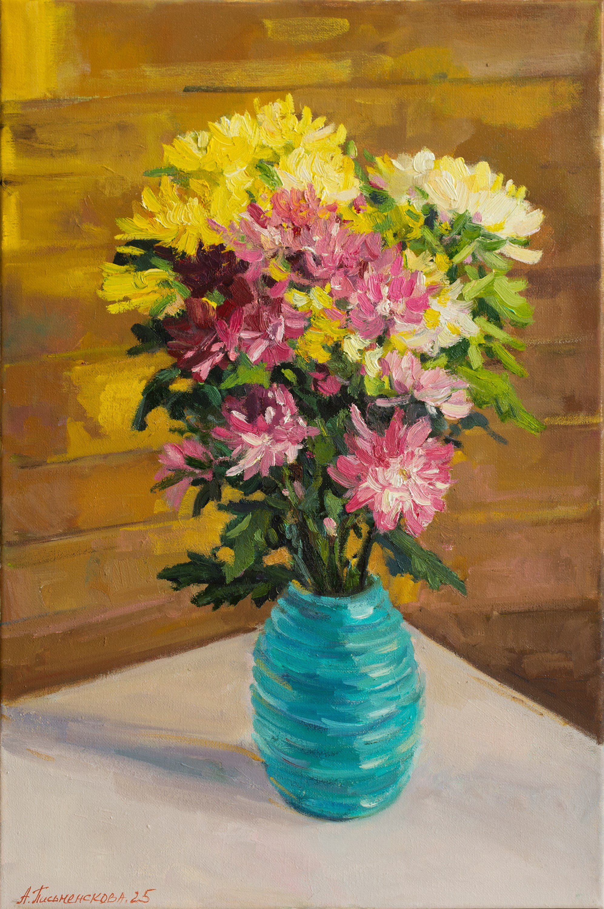 "Осенний вальс" холст, масло 60х40 см, 2025г