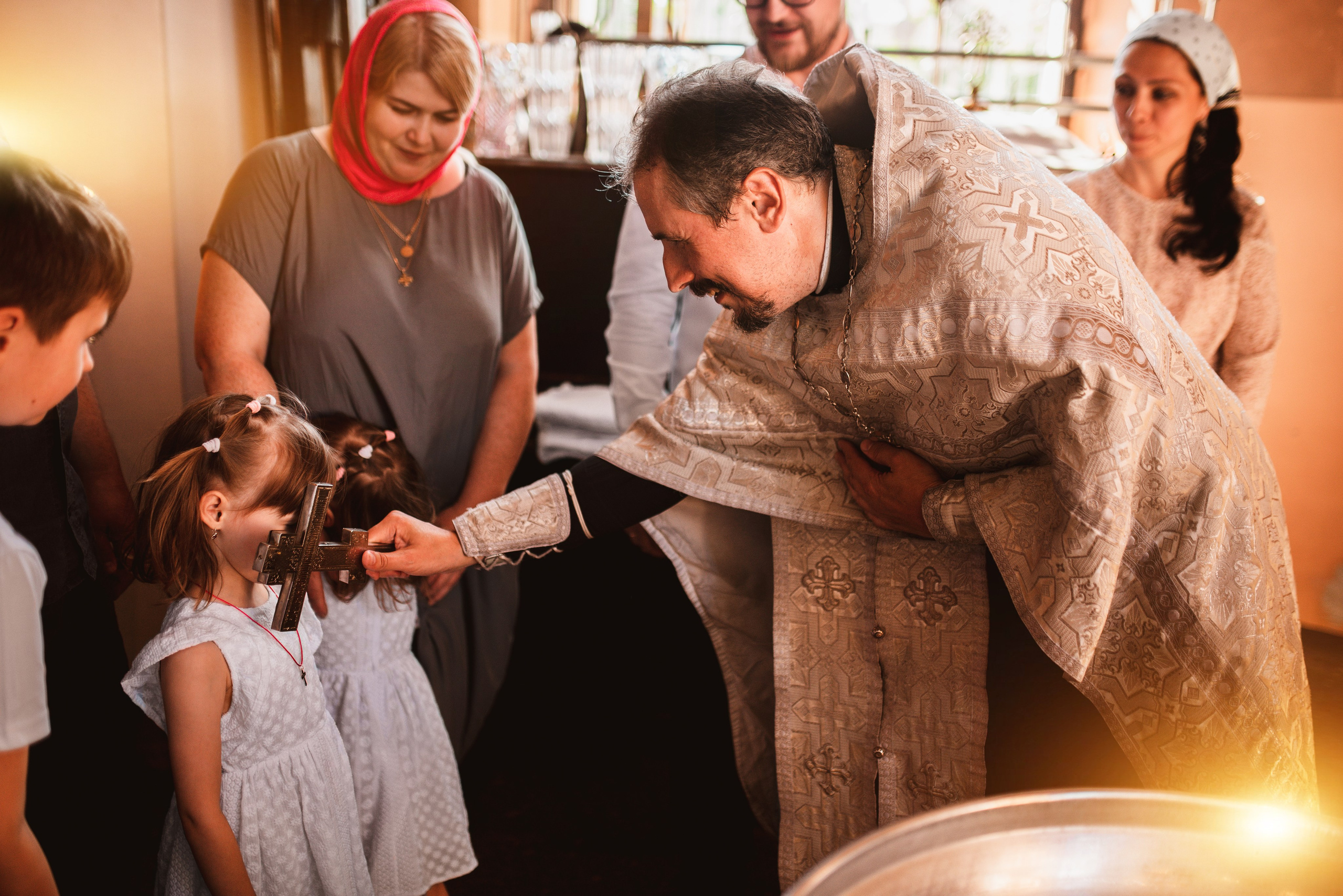 Крещение. Двойняшки. Семейный и детский фотограф в Санкт-Петербурге Светлана Юрьева