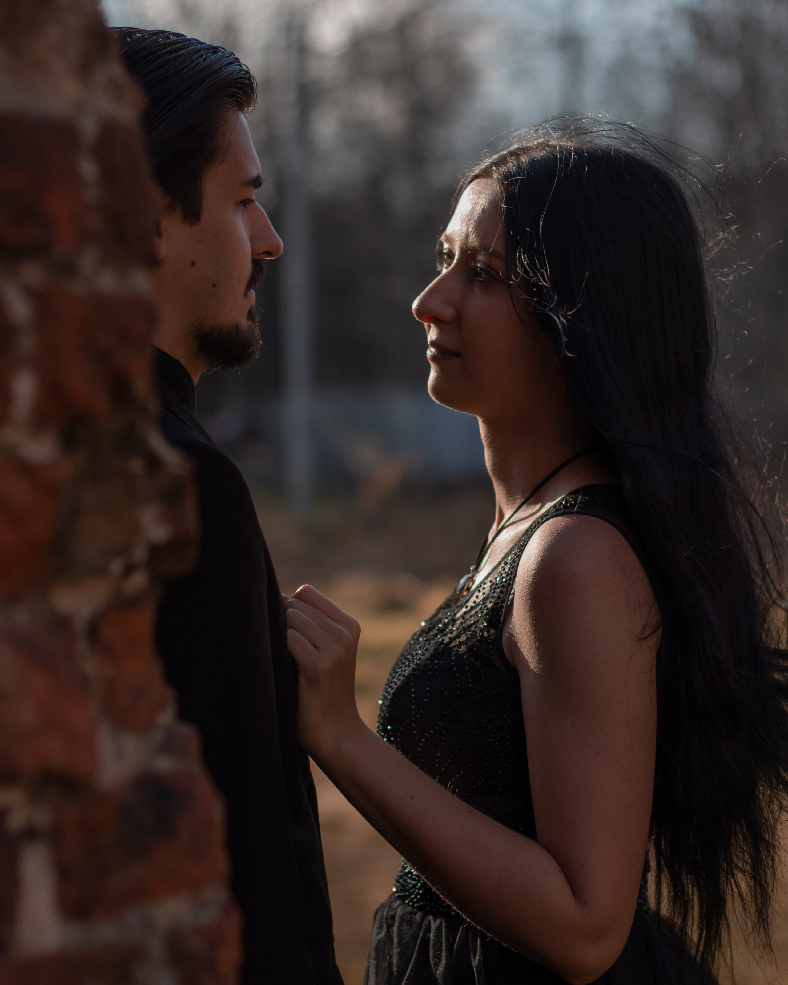 Леша и Лера. Женский, мужской портрет, семейные съемки в Москве. Контент съемка