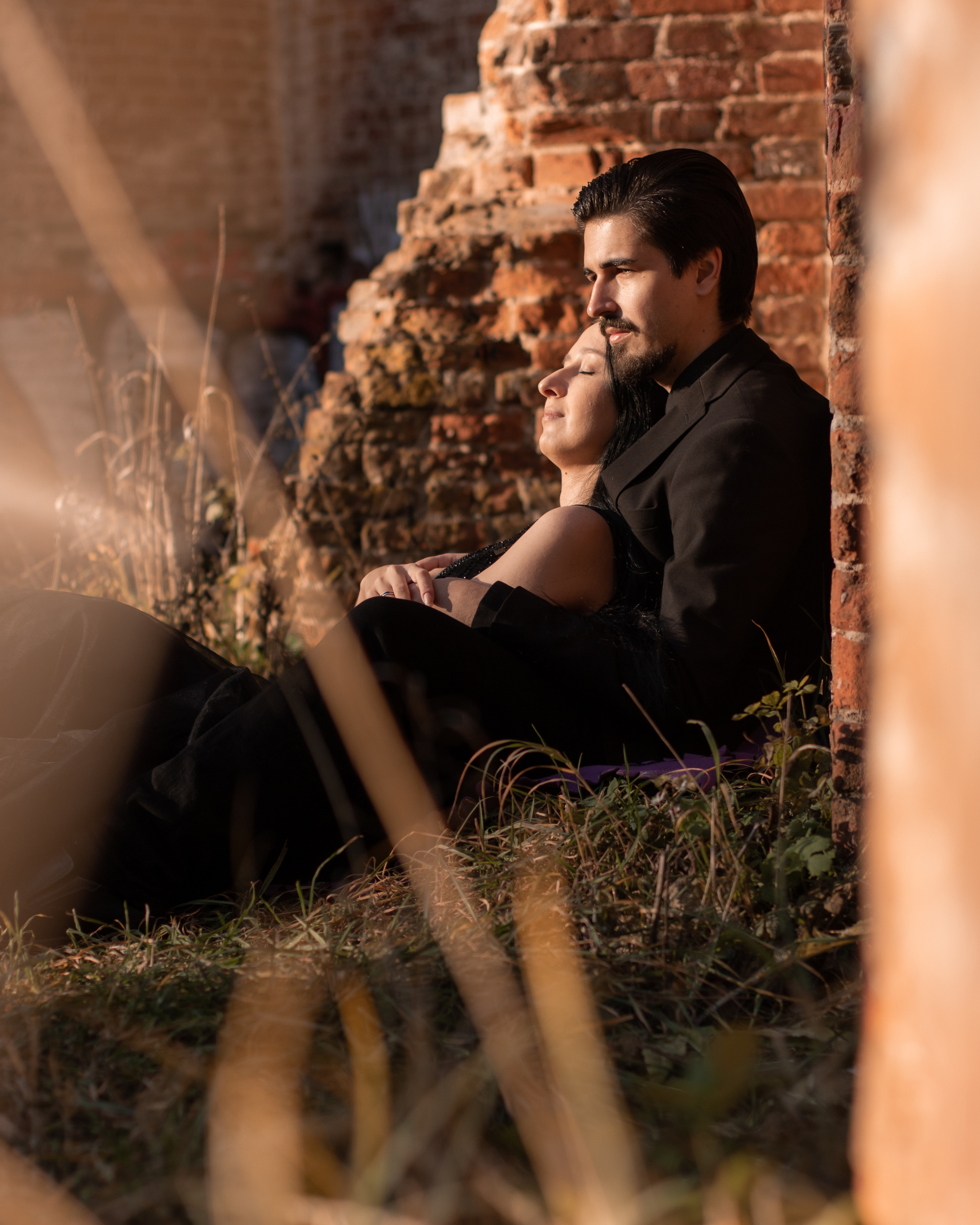 Леша и Лера. Женский, мужской портрет, семейные съемки в Москве. Контент съемка