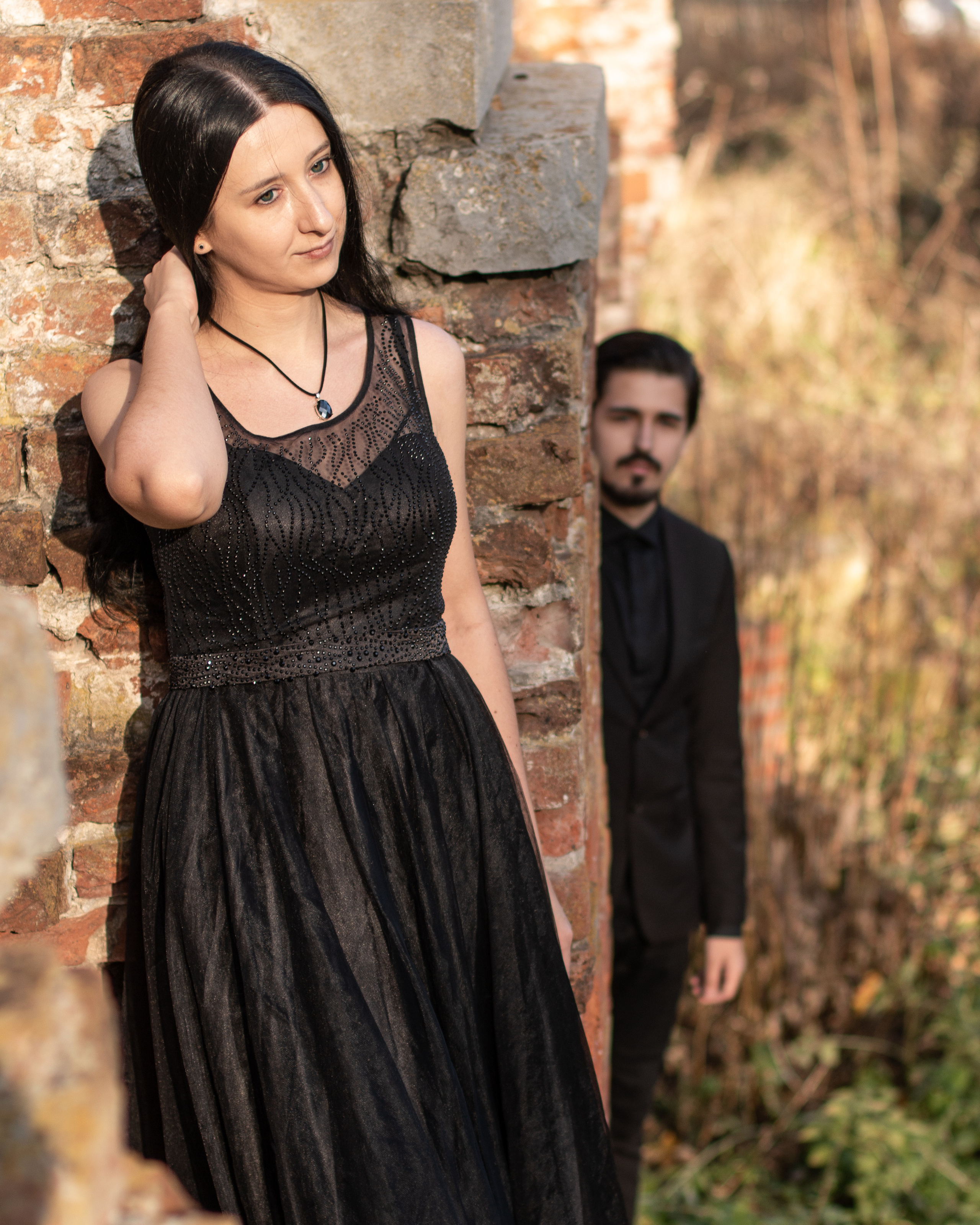 Леша и Лера. Женский, мужской портрет, семейные съемки в Москве. Контент съемка