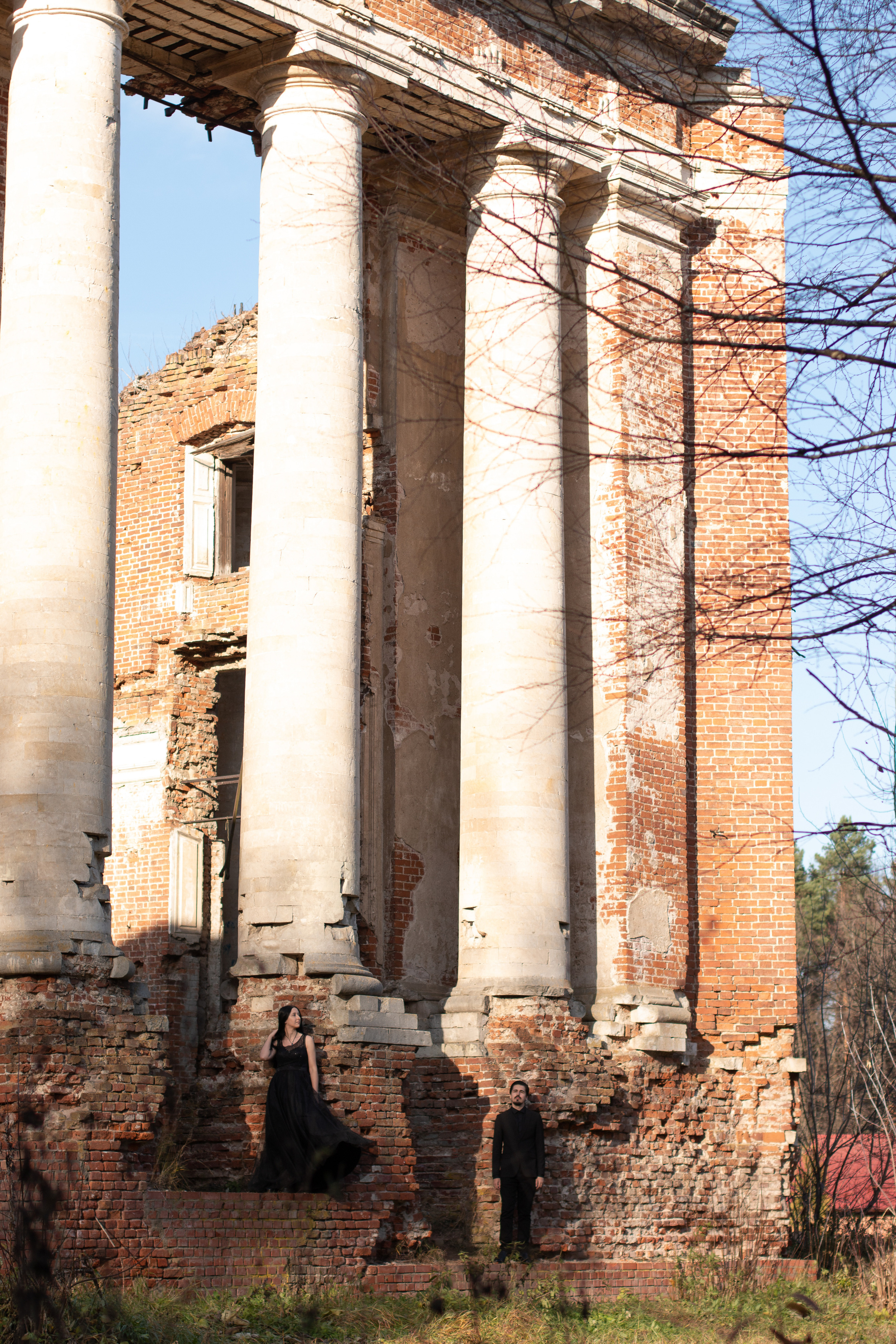Леша и Лера. Женский, мужской портрет, семейные съемки в Москве. Контент съемка