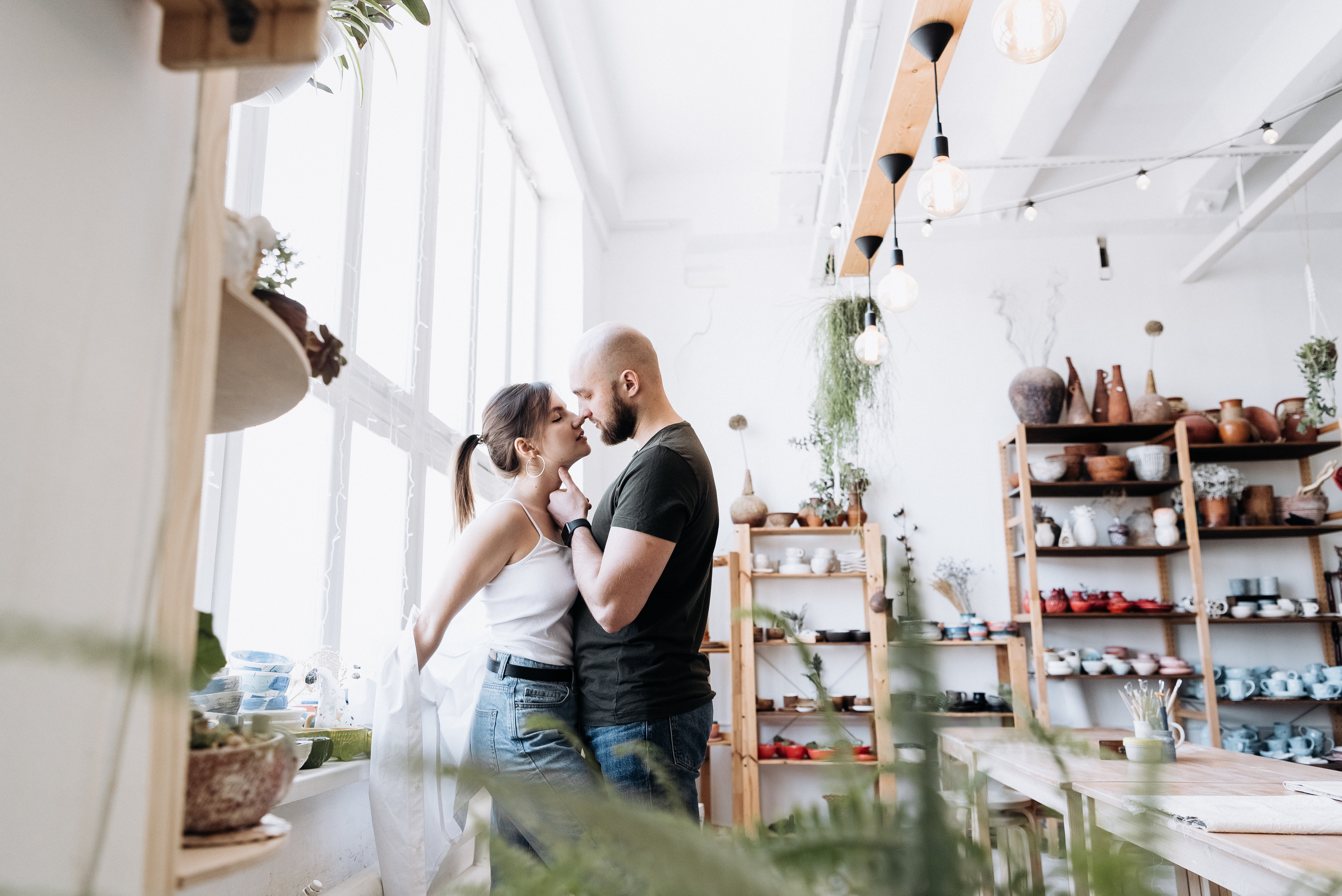 Любовь в гончарной мастерской