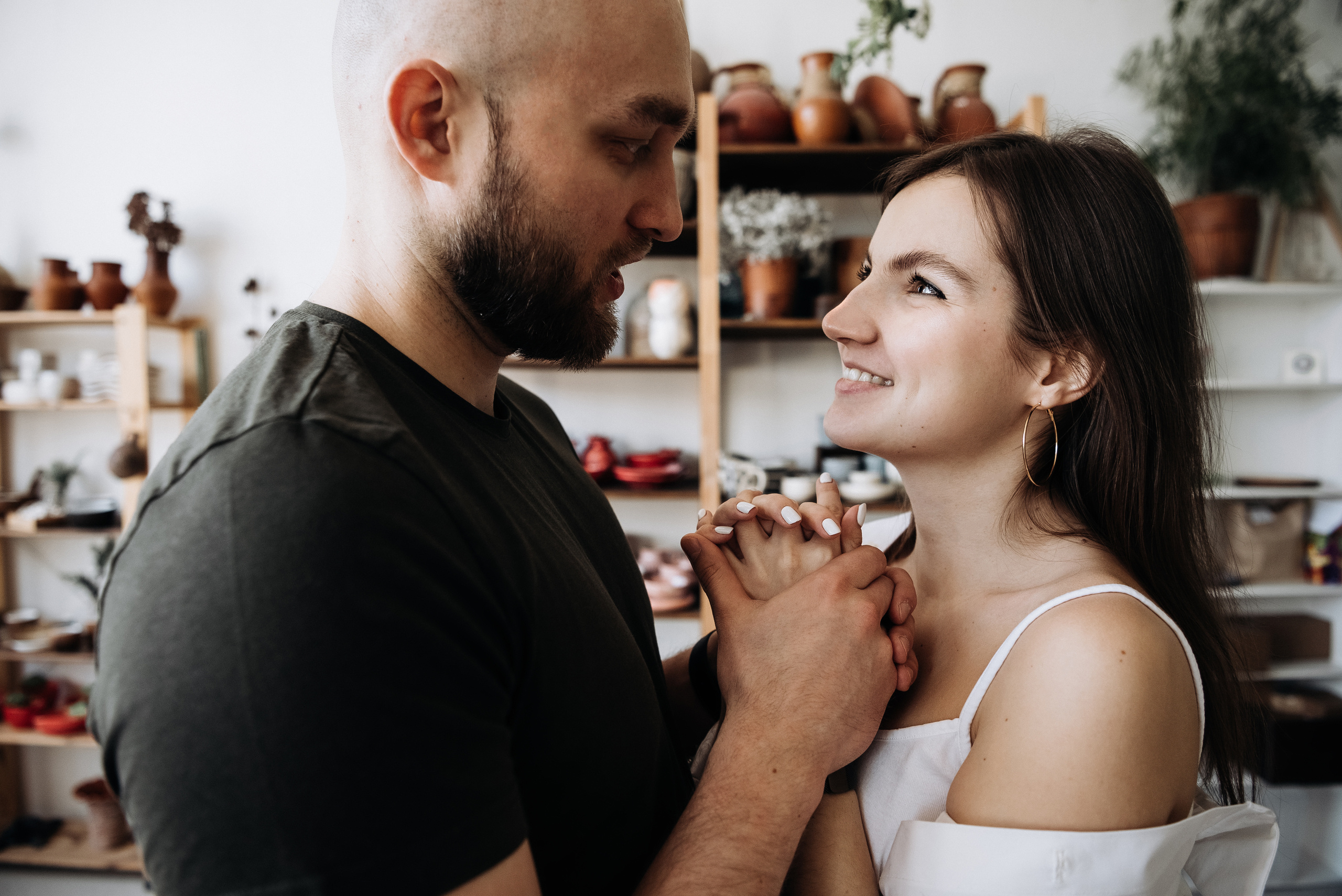 Любовь в гончарной мастерской