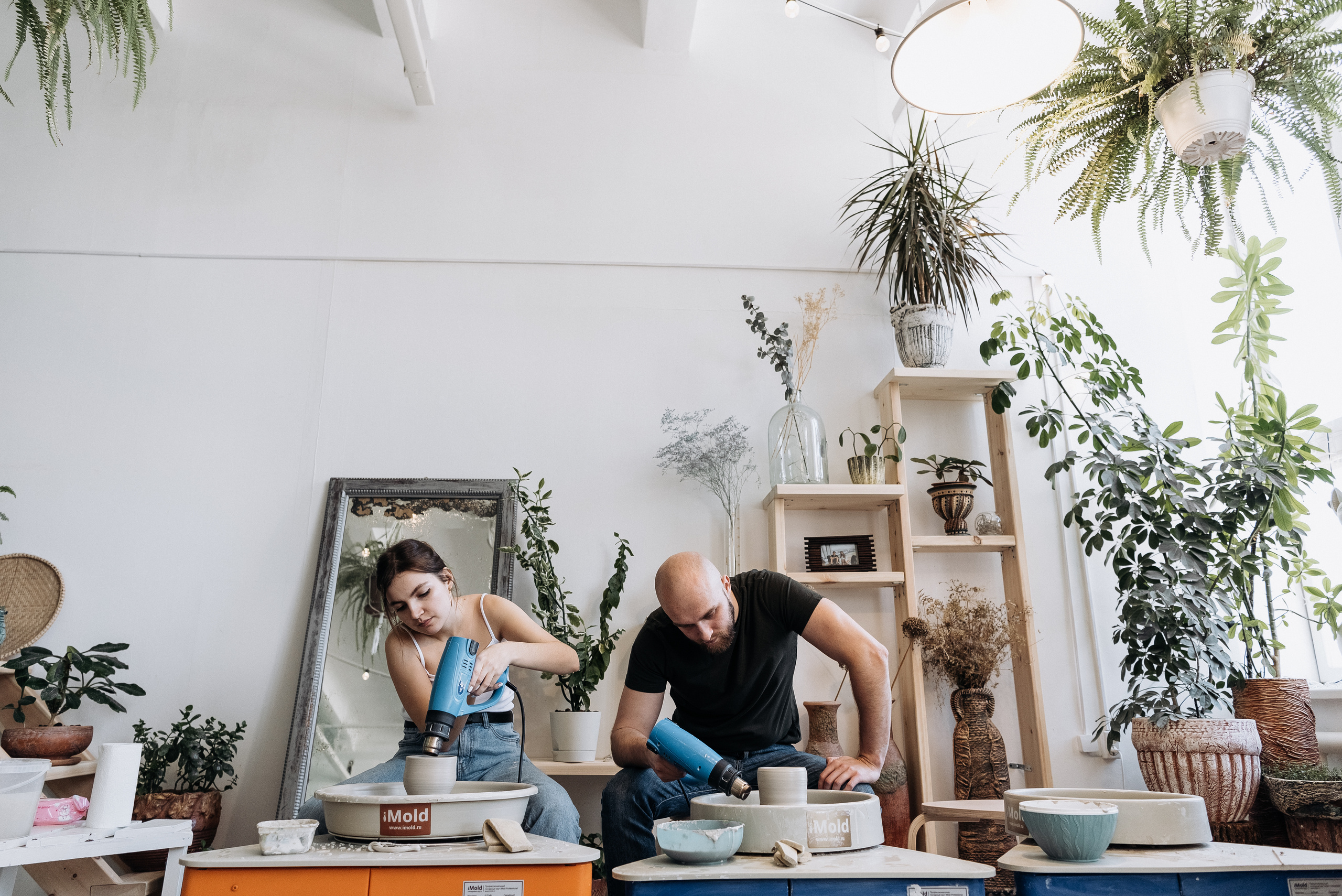 Любовь в гончарной мастерской