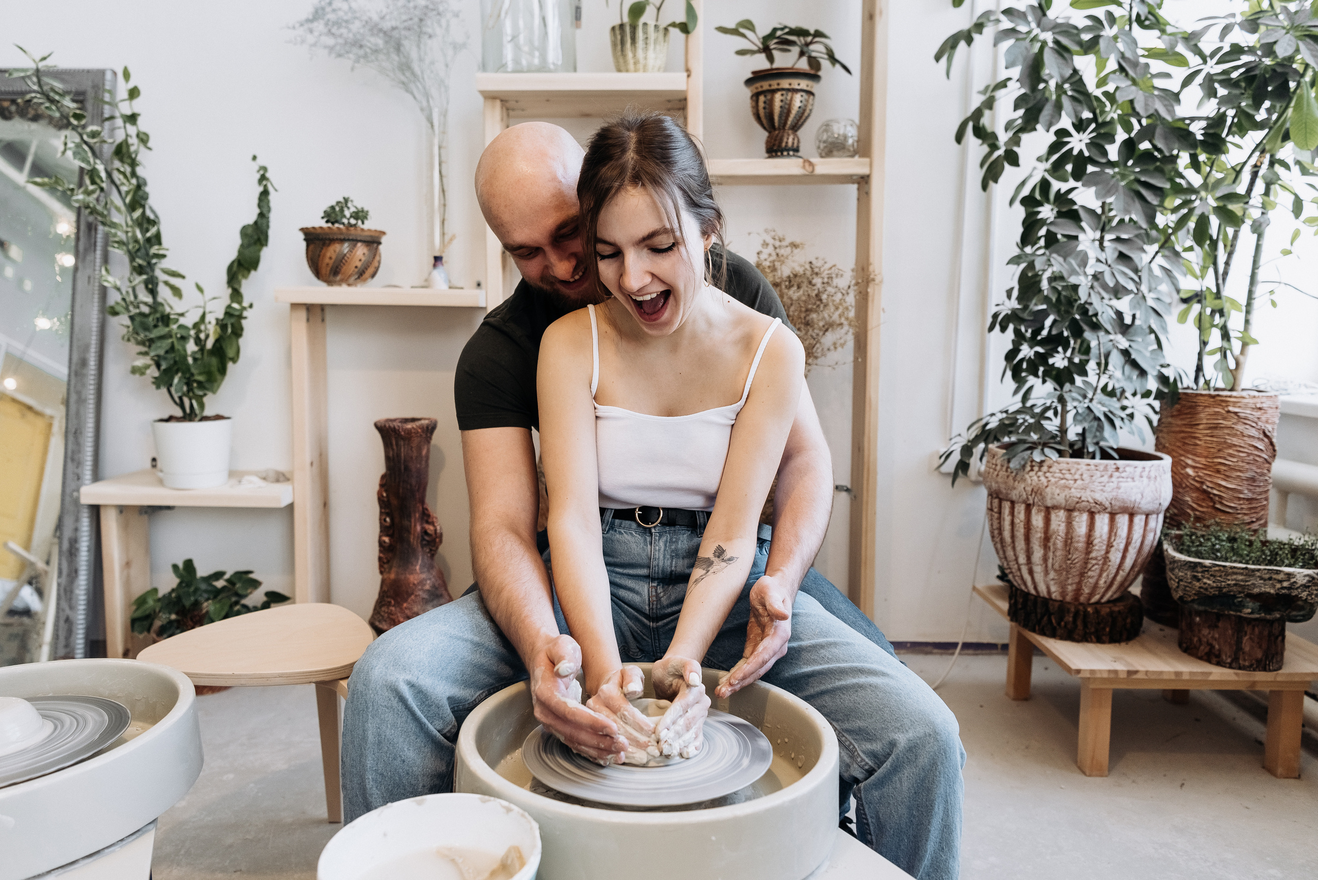 Любовь в гончарной мастерской