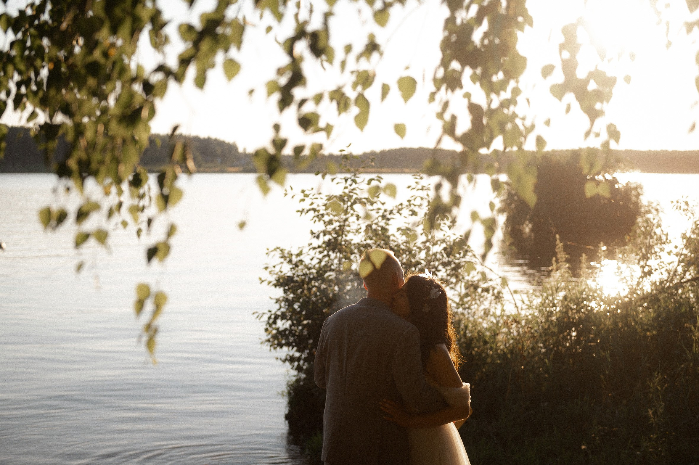 Камерный свадебный ужин в березовой роще. Афина Ефимова. Свадебный фотограф Москва