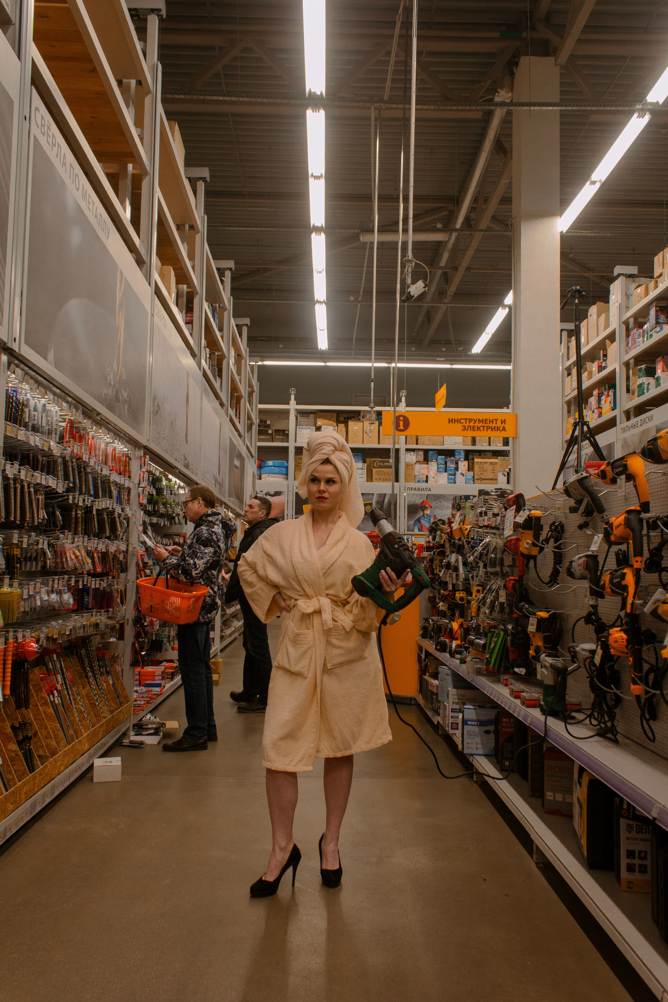 В городской солнечной ванне