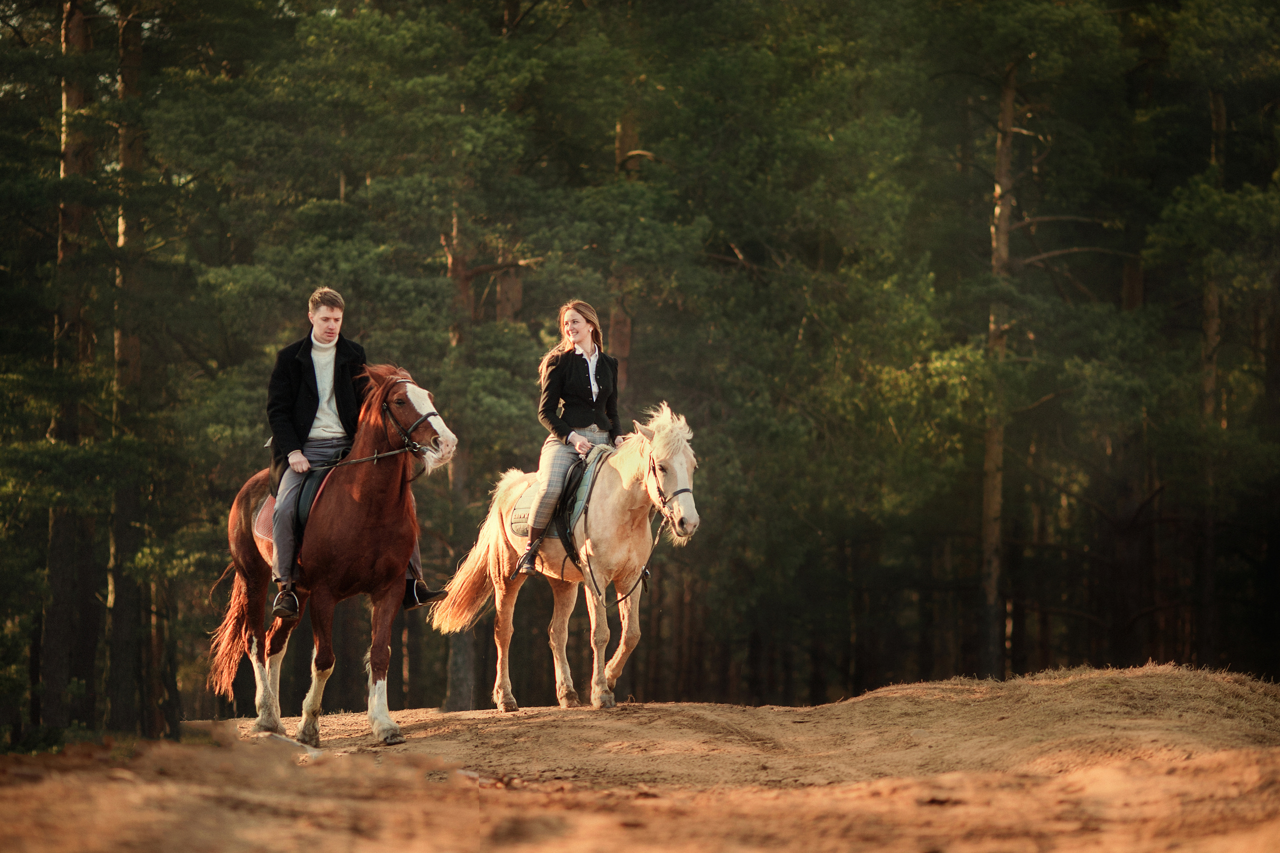 Прогулка в поле с лошадьми. Детский и семейный фотограф Муксимова Ирина