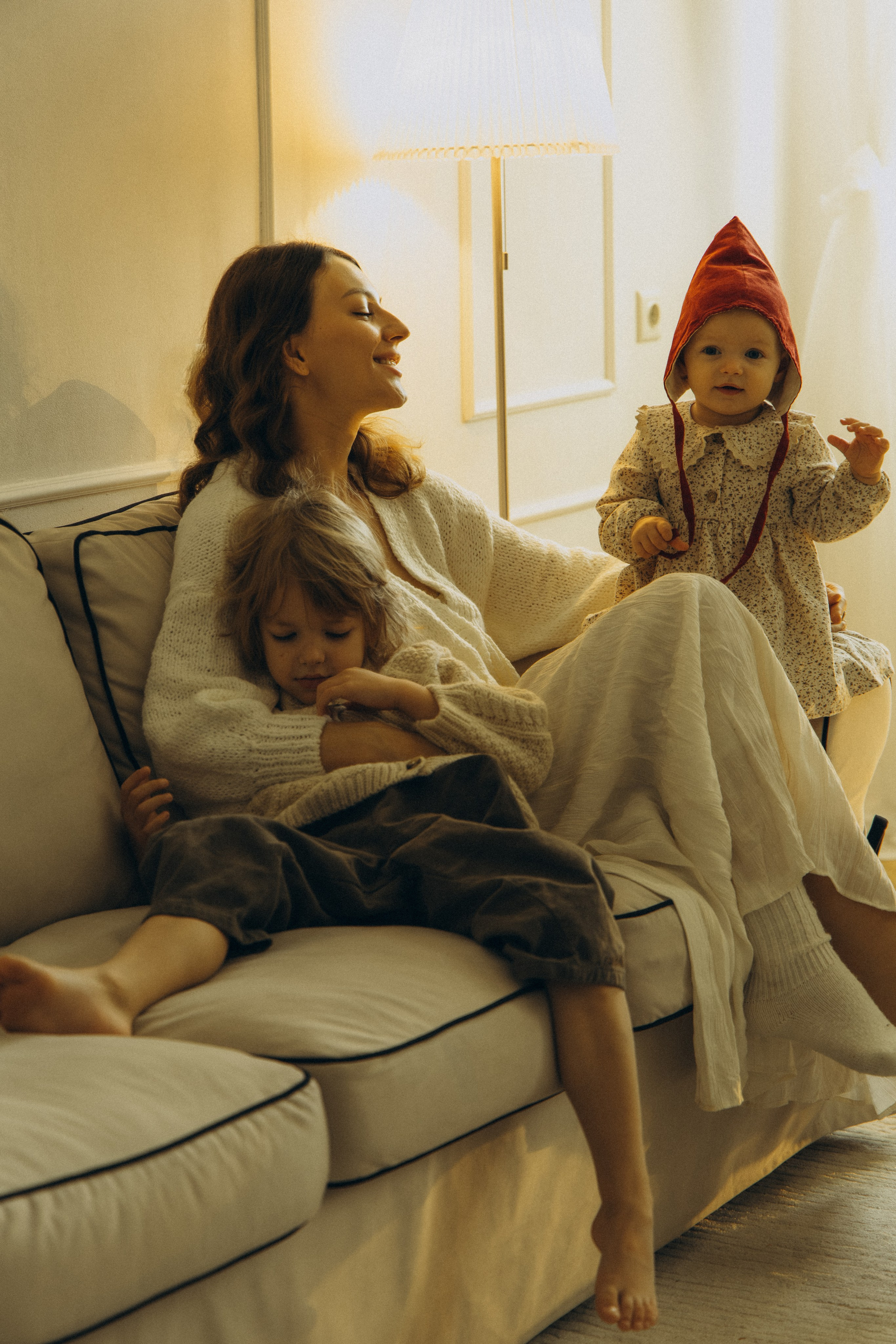 Теплая новогодняя история. Семейный фотограф в Москве Лоншакова Кристина