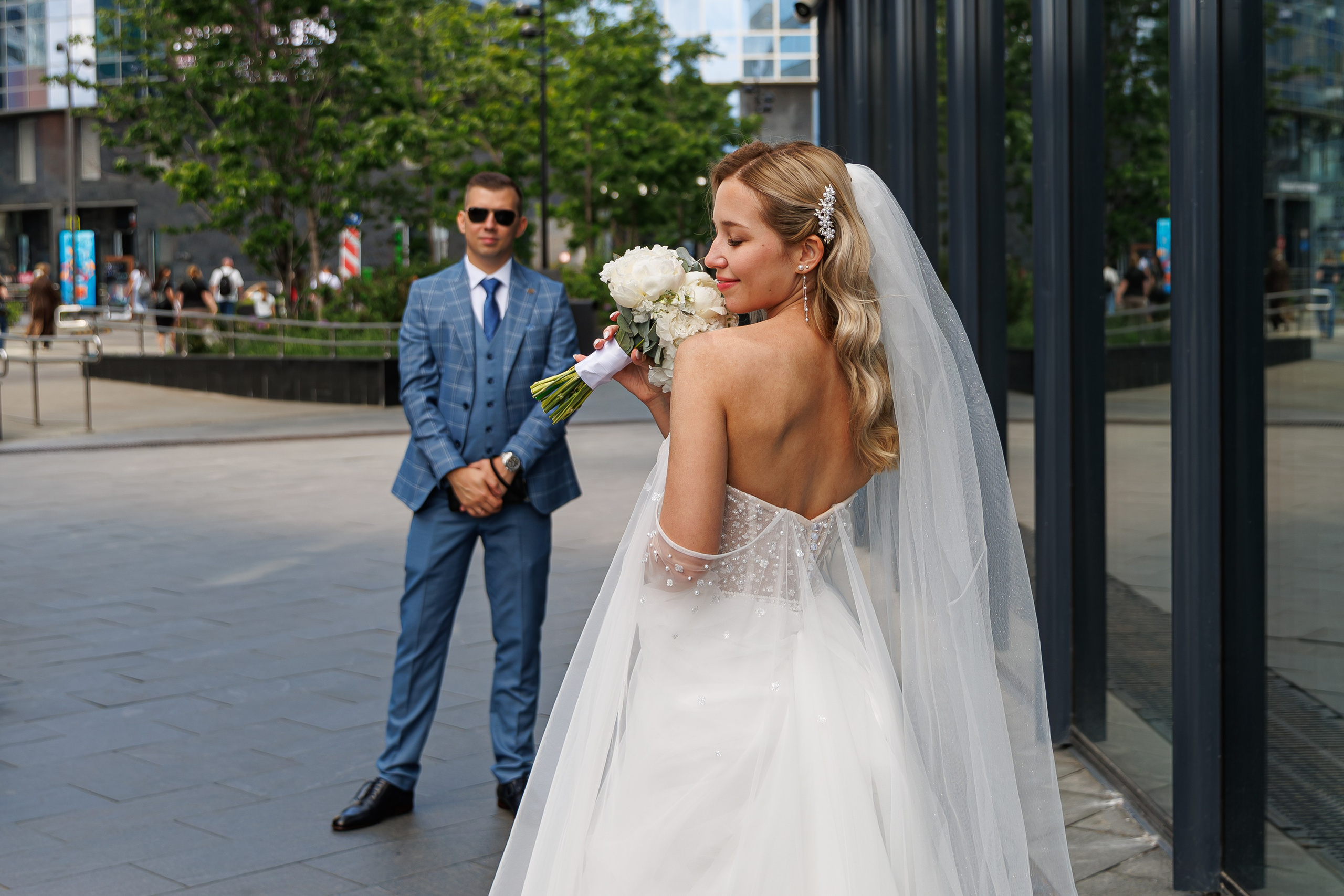 Свадьба в Москва сити и в ресторане Republic Hall. Свадебный фотограф Москва и МО Сергей Киржаев