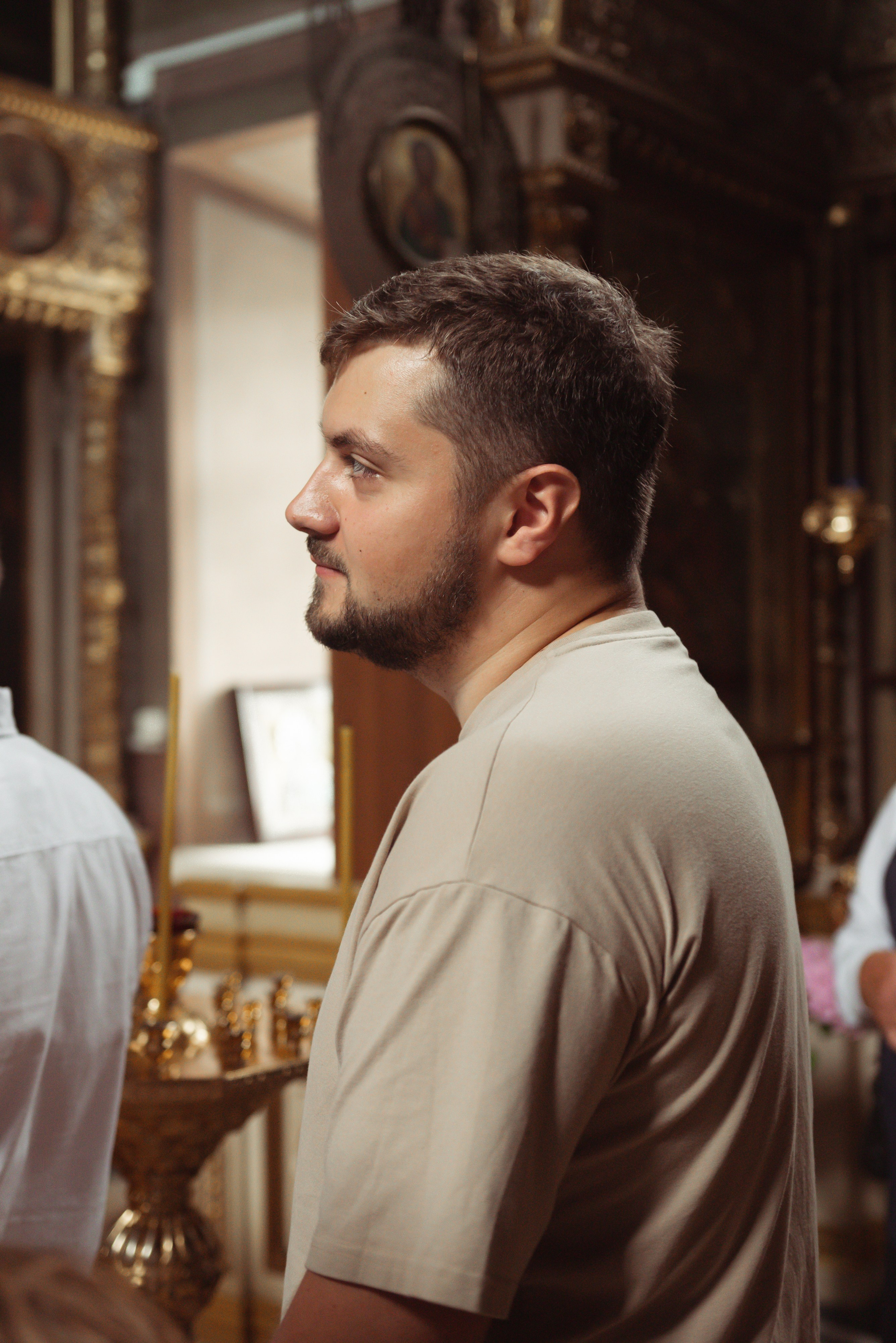 Крещение Максима. Фотограф Москва Настя Профотовна. Репортажные, свадебные и контент фотосессии