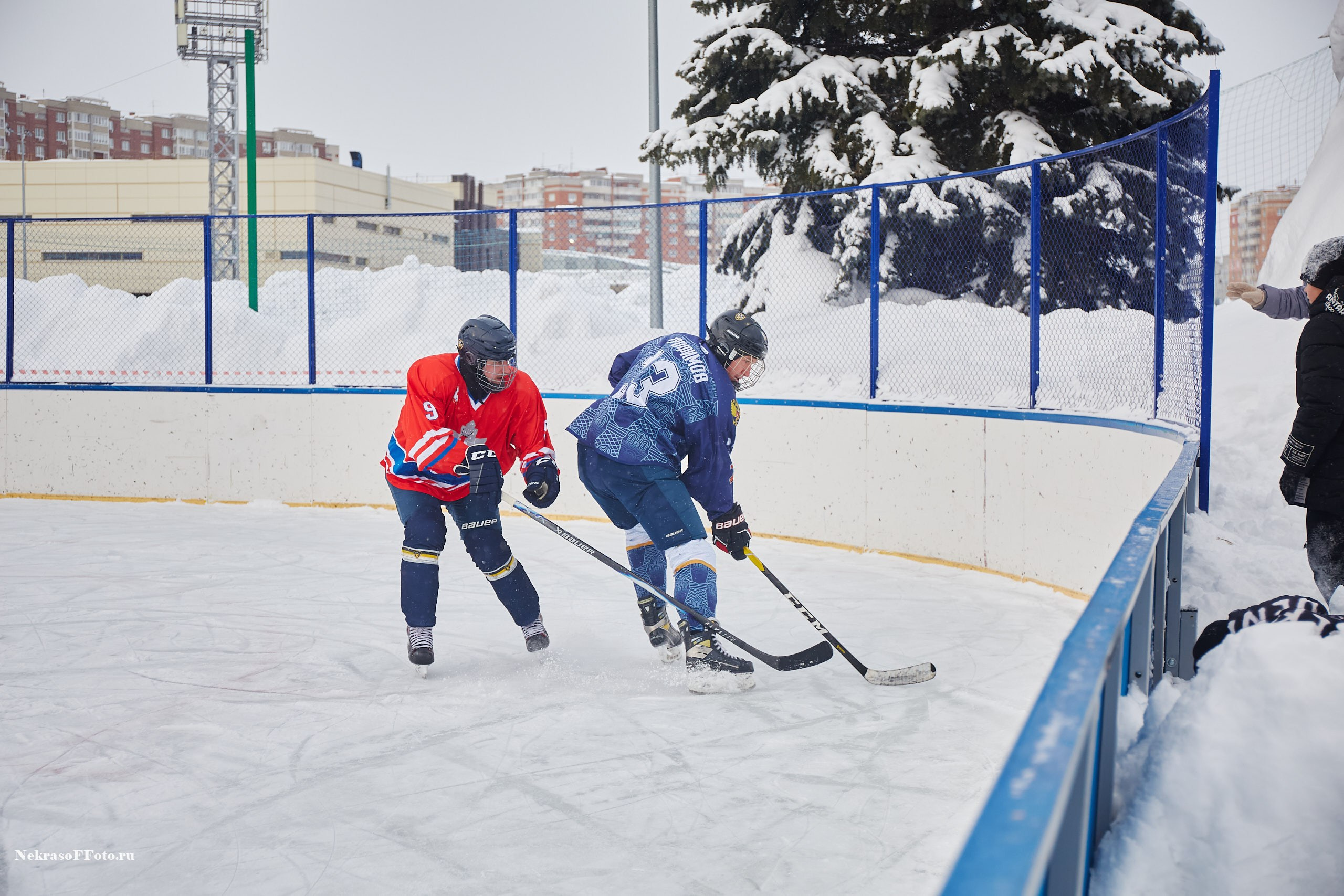 Турнир по хоккею «Русская классика» в рамках Офицерской хоккейной лиги. Спортивный фотограф Некрасов Денис