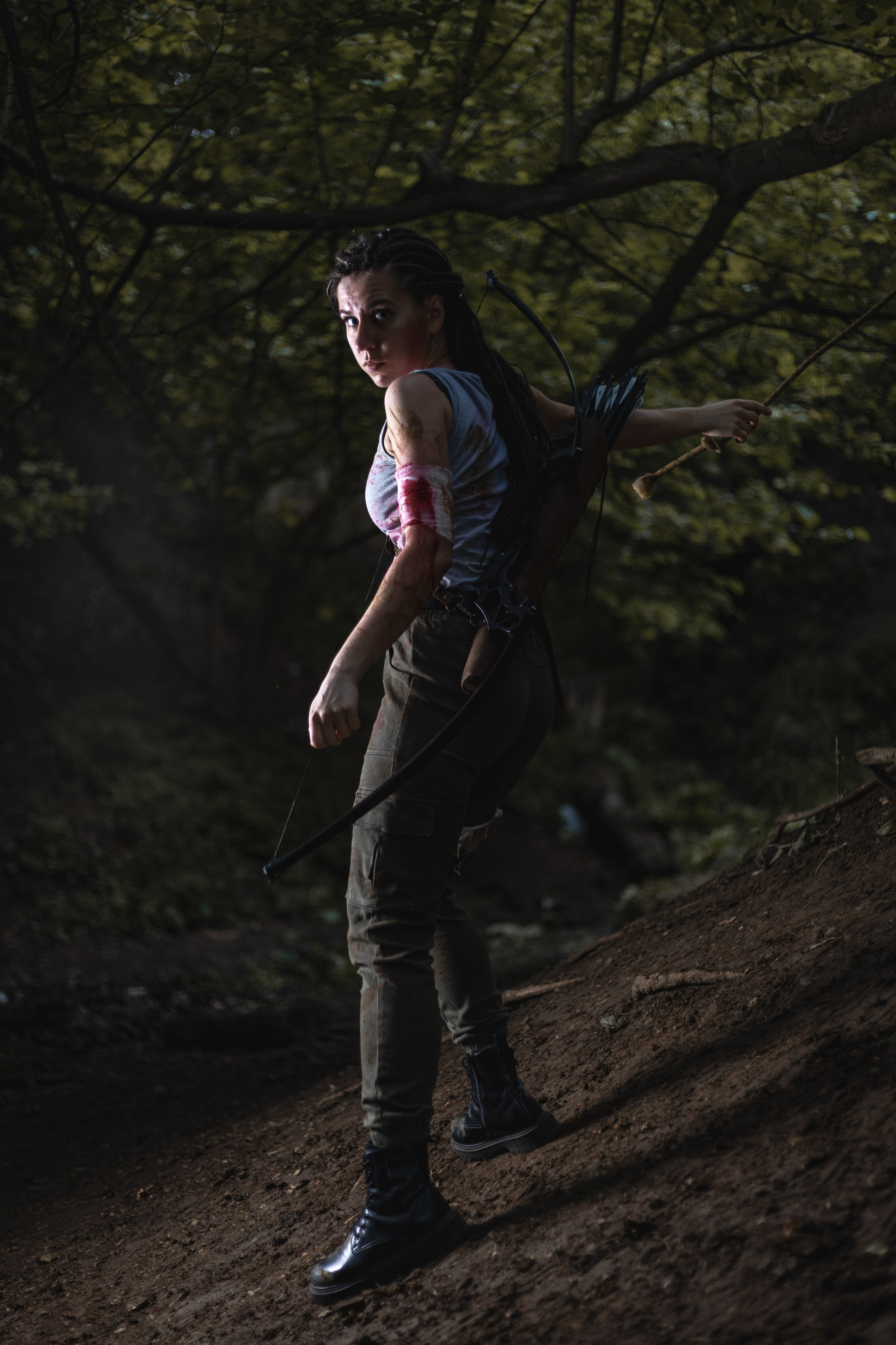 Косплей по мотивам игры Томб Райдер