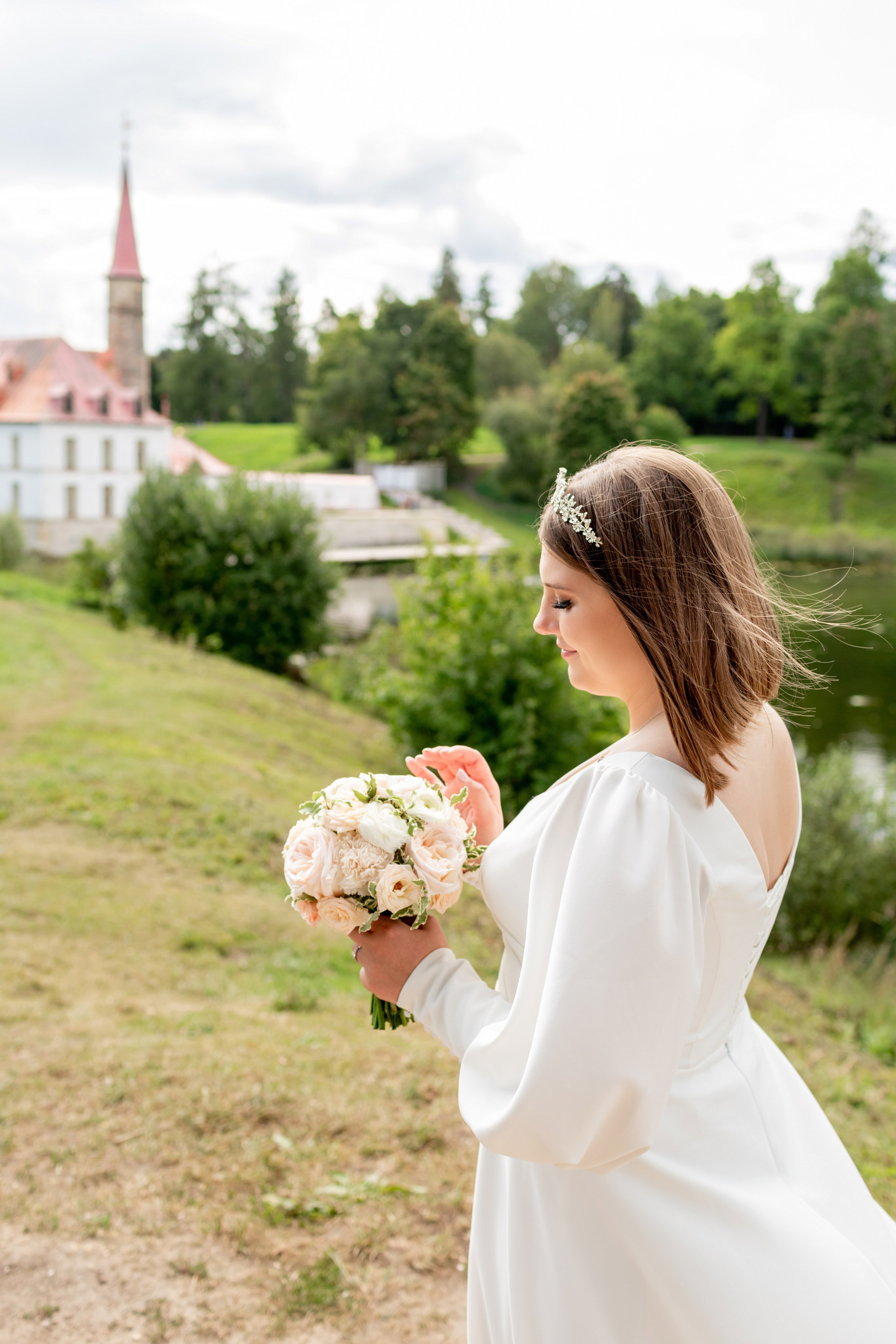 Свадебная фотосессия в Пушкине. Свадебный фотограф Кирилл Белый