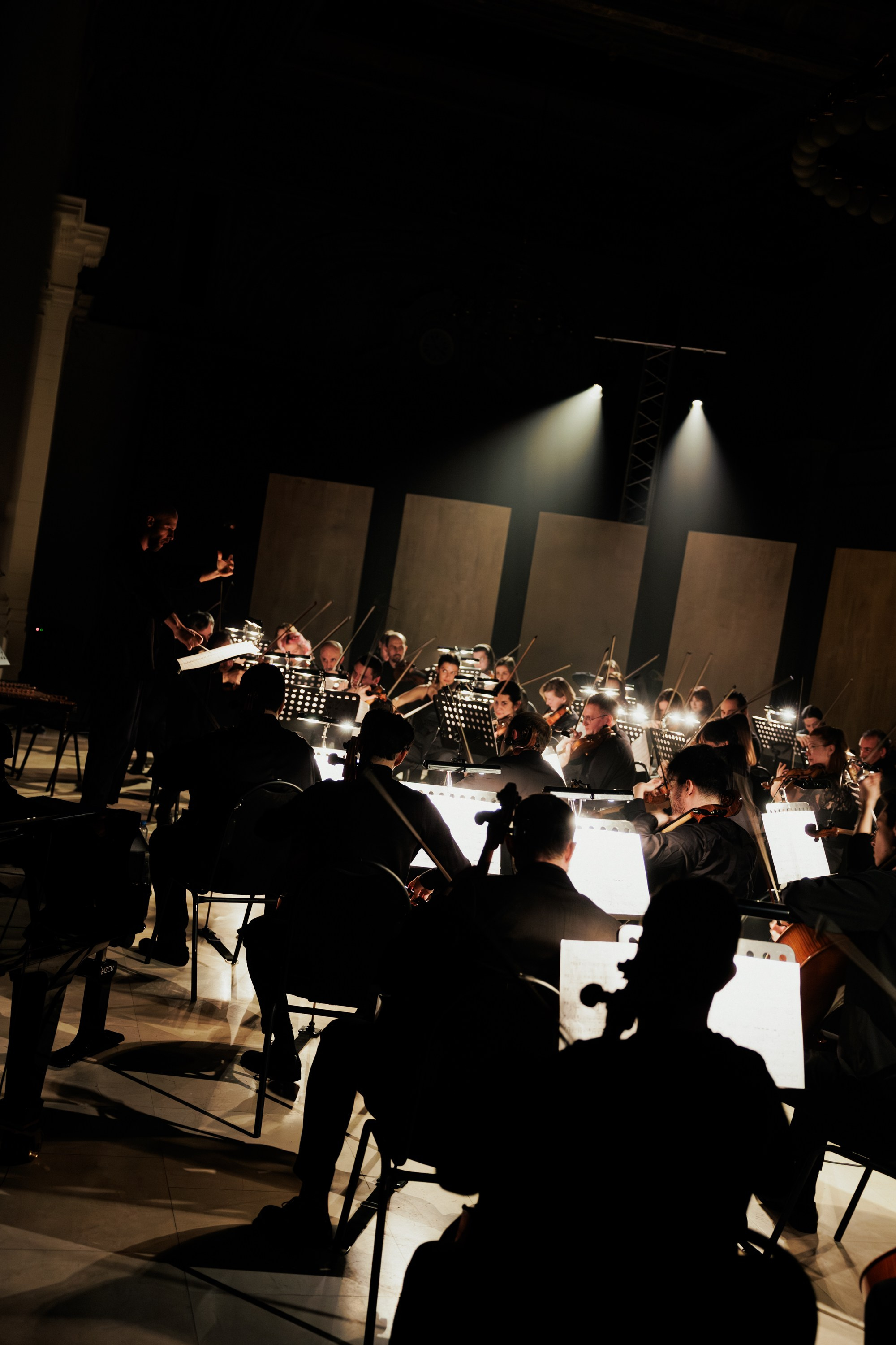 Концерт музыки композитора-резидента Алексея Ретинского «Dom Radio». Репортажный фотограф в Санкт-Петербурге Александр Паклин