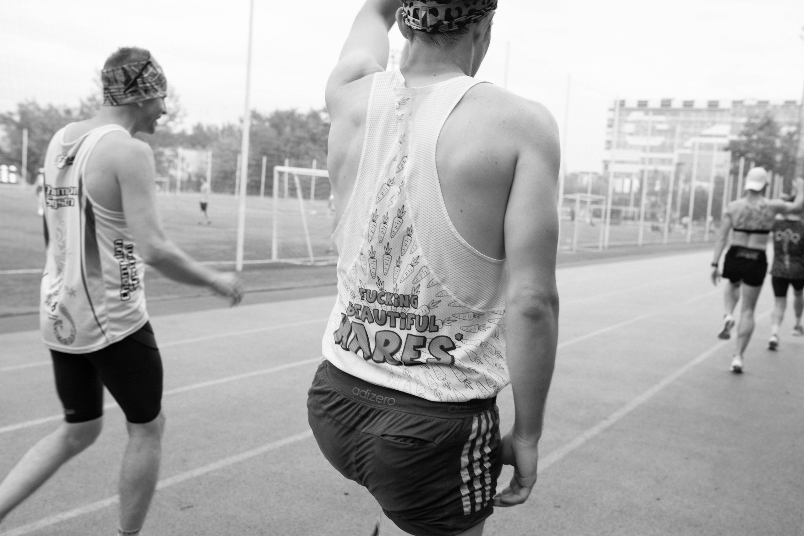 Тренировка сквозь призму чб. Александра Мельниченко/ Бегающий фотограф