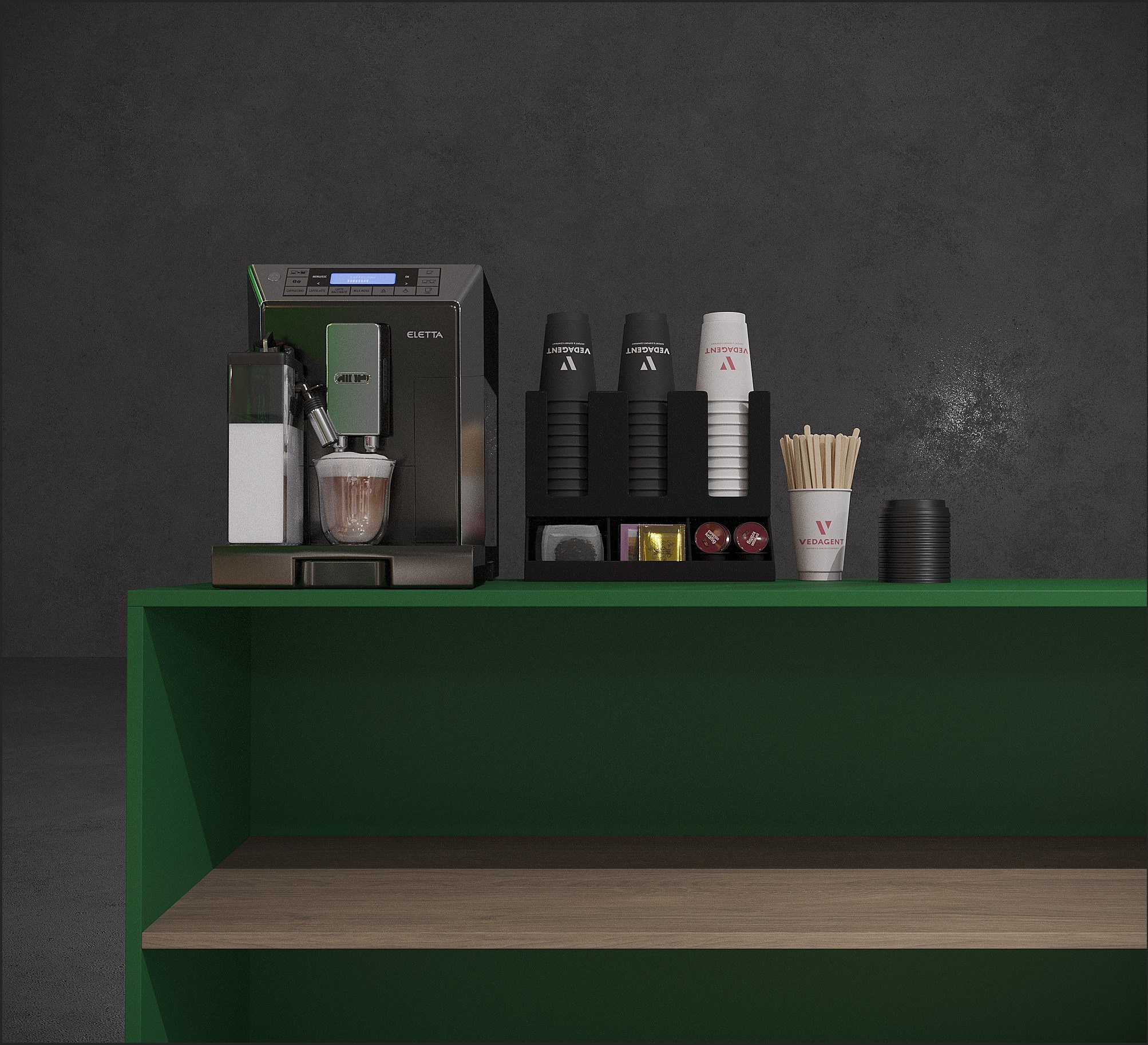 VEDAGENT TransRussia. Branding and Interiors