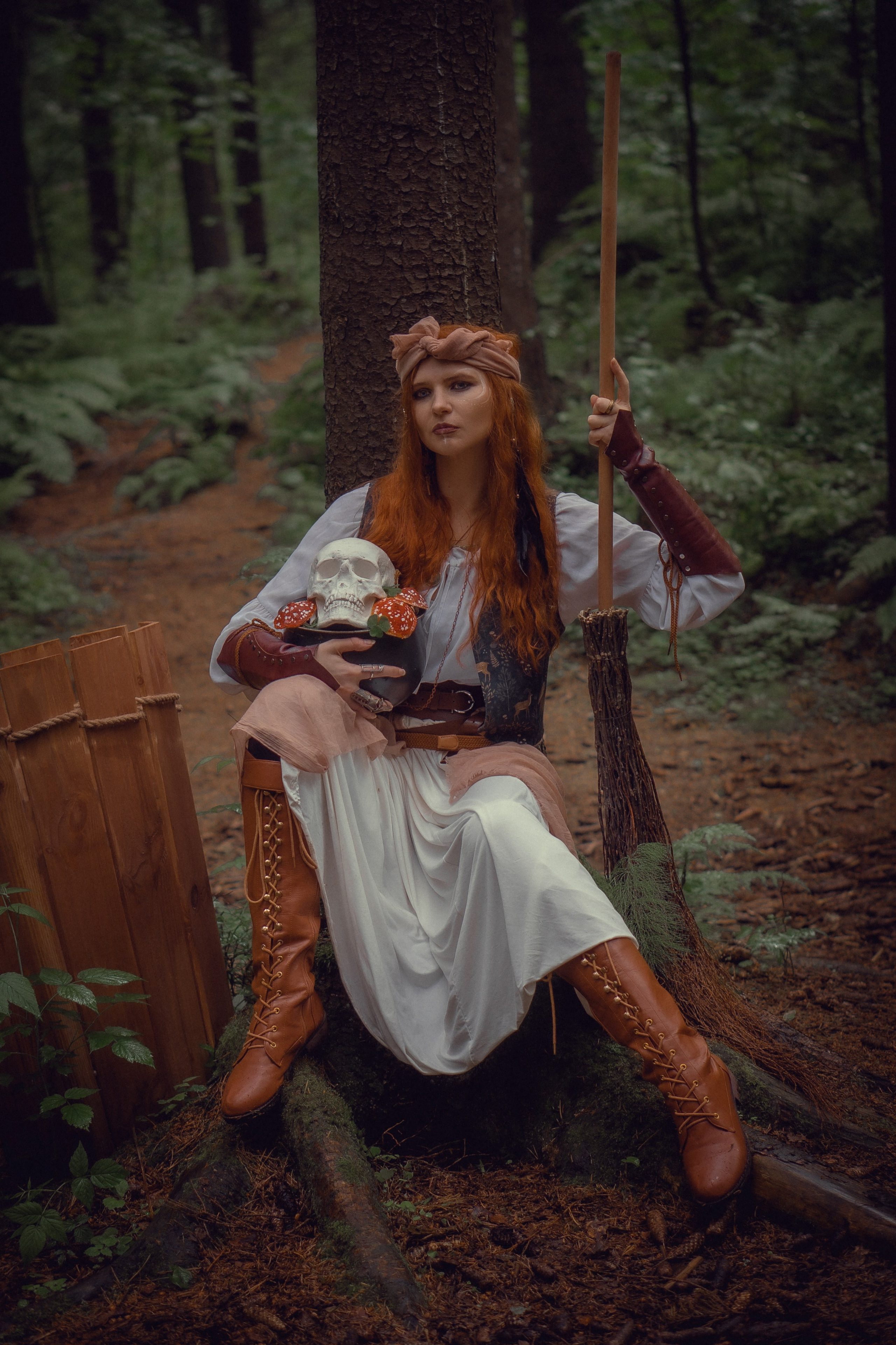 Баба-Яга. Художественный фотограф Салаева Алина