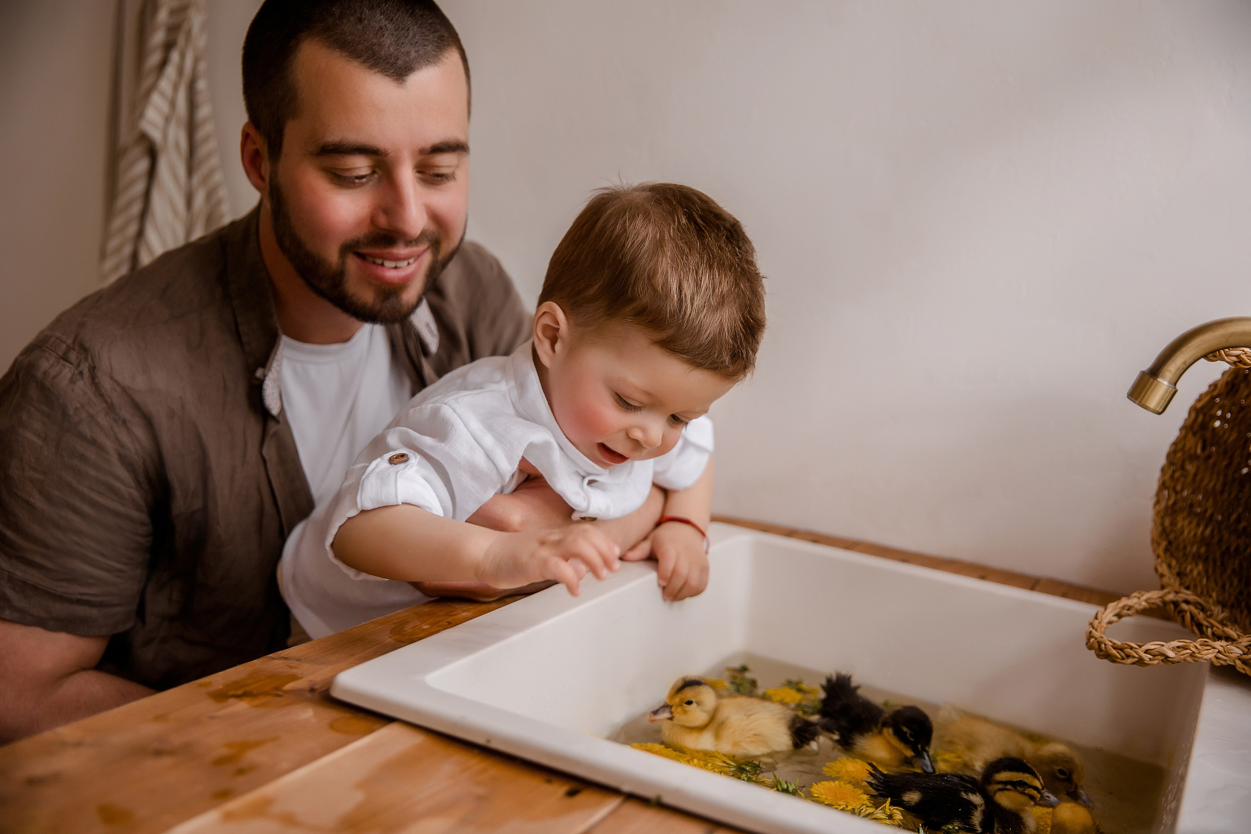 Фотосессия с утятами. Семейный и детский фотограф в Москве Вера Ускова