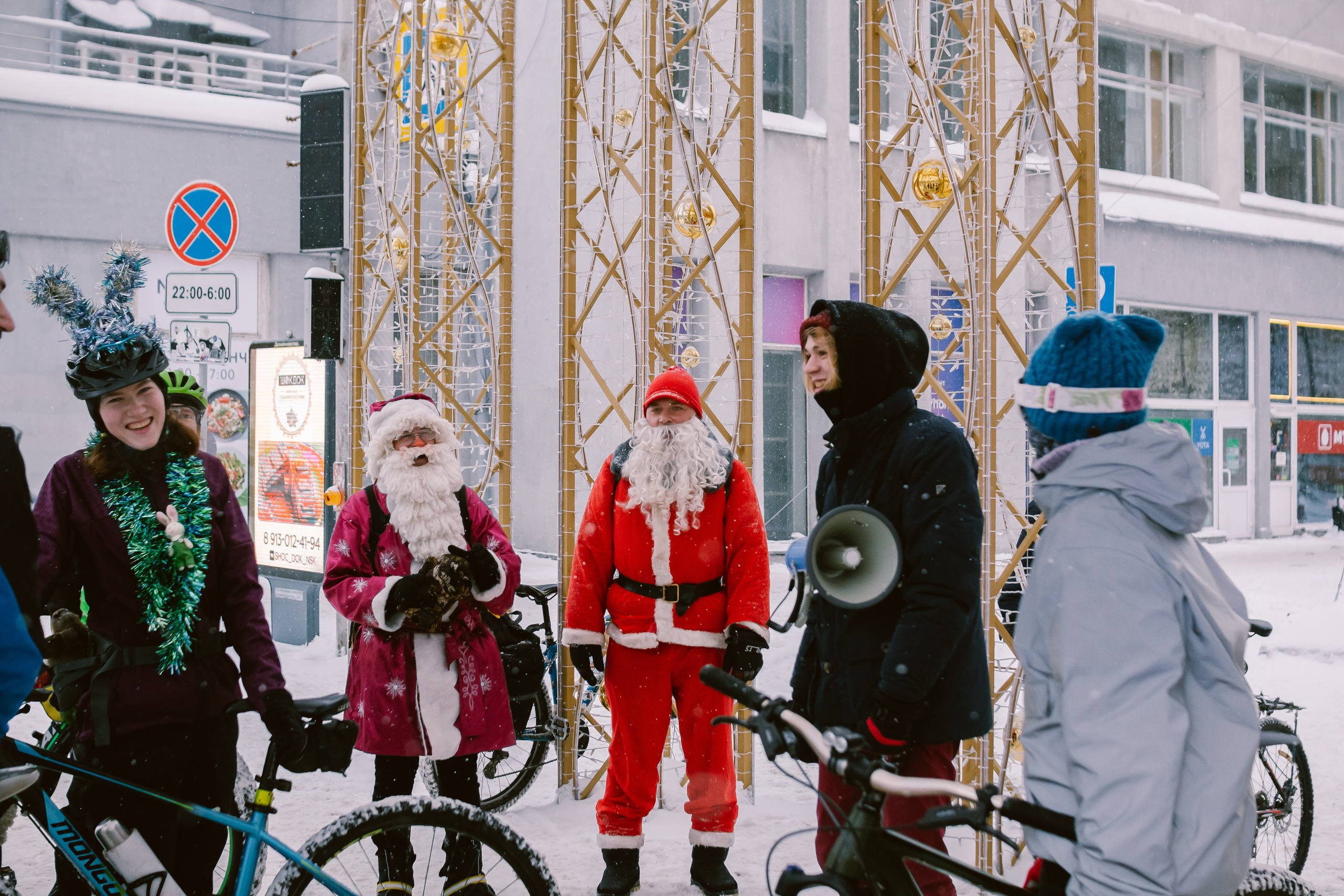 Зимний велозаезд «Привет, велосипед!». Фотограф в Новосибирске Екатерина Васильева