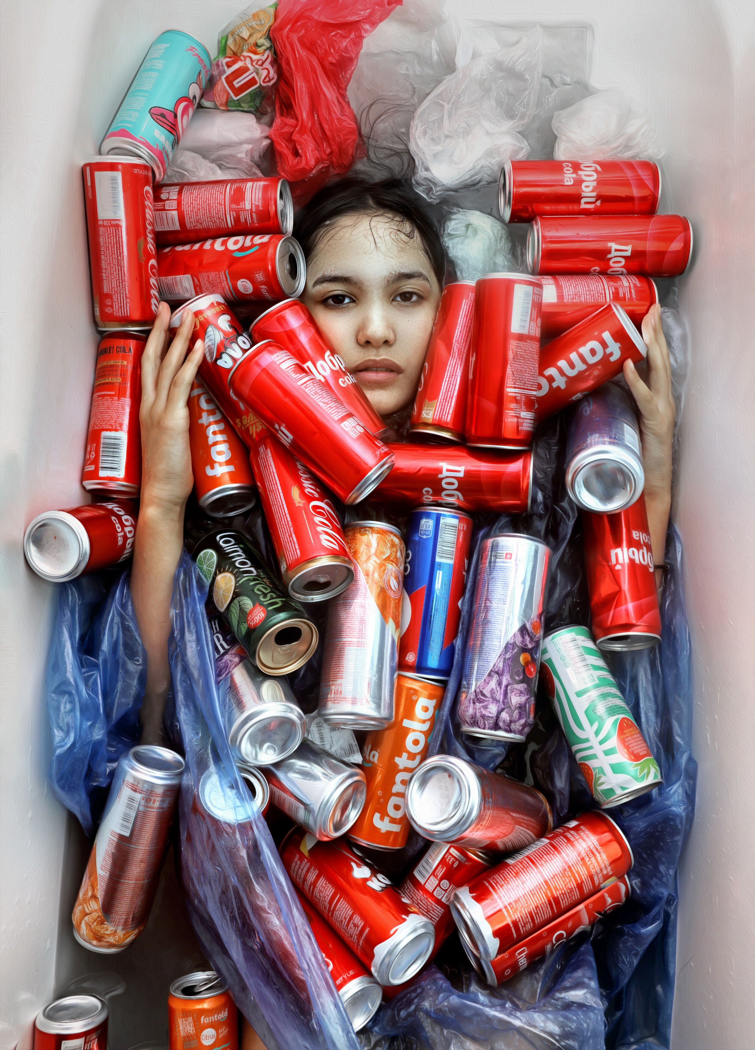 Проект «Мусорные дни». Фотограф Наталья Туева FineArt съёмка