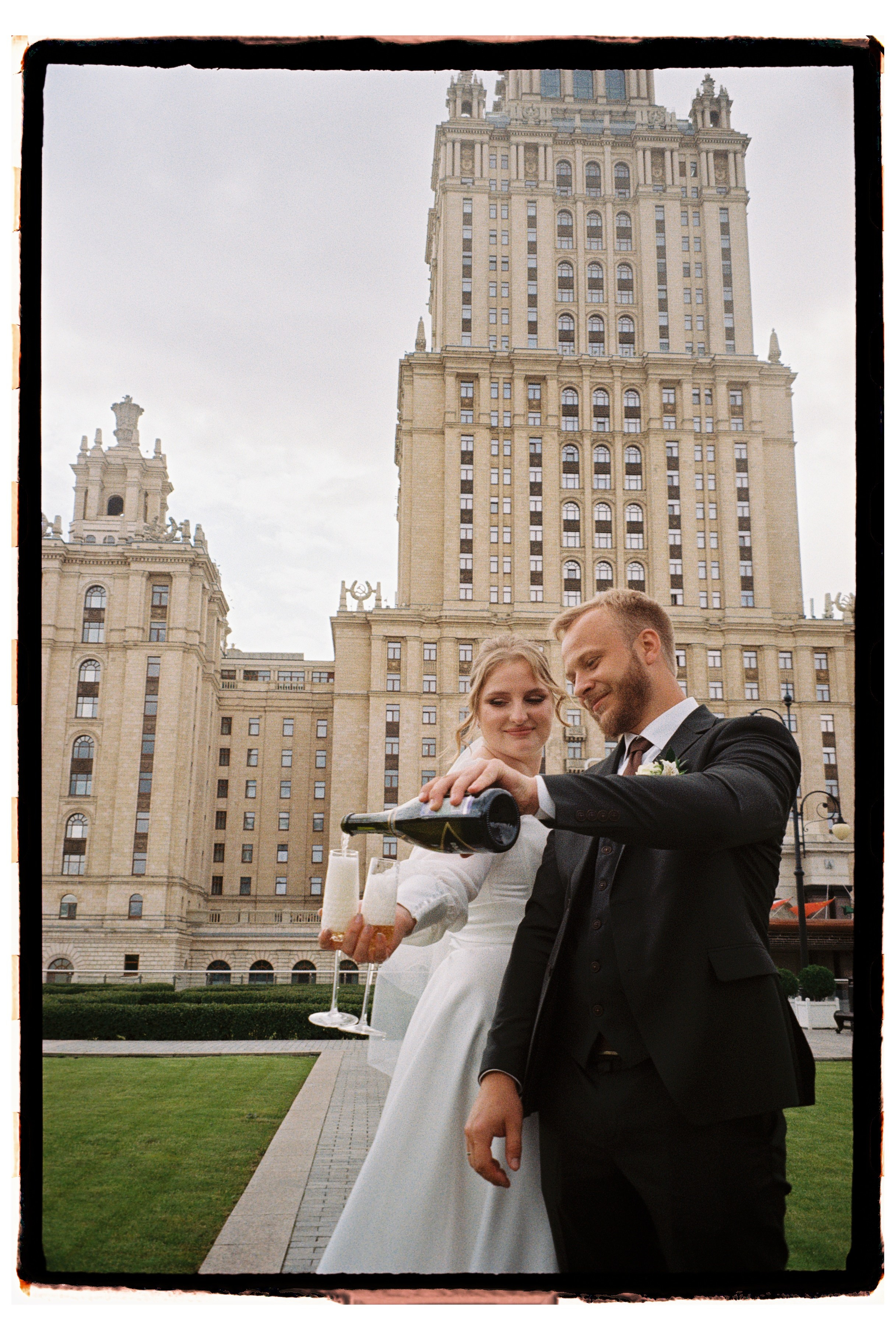 На плёнку (Саша и Настя). Фотограф в Москве — Евгения Прокопенко