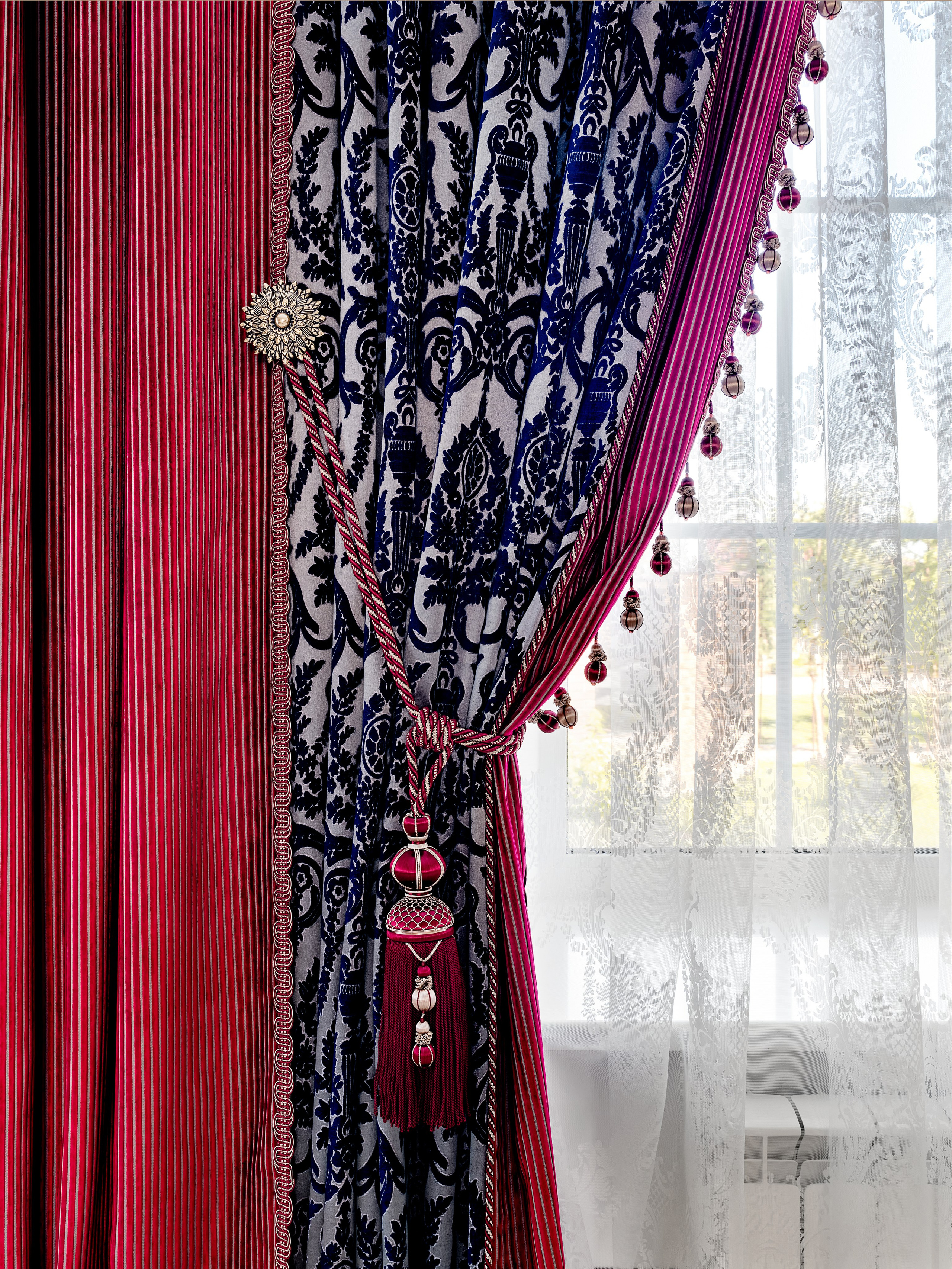 Шторы в Загородном доме | Жанна Слобожанина