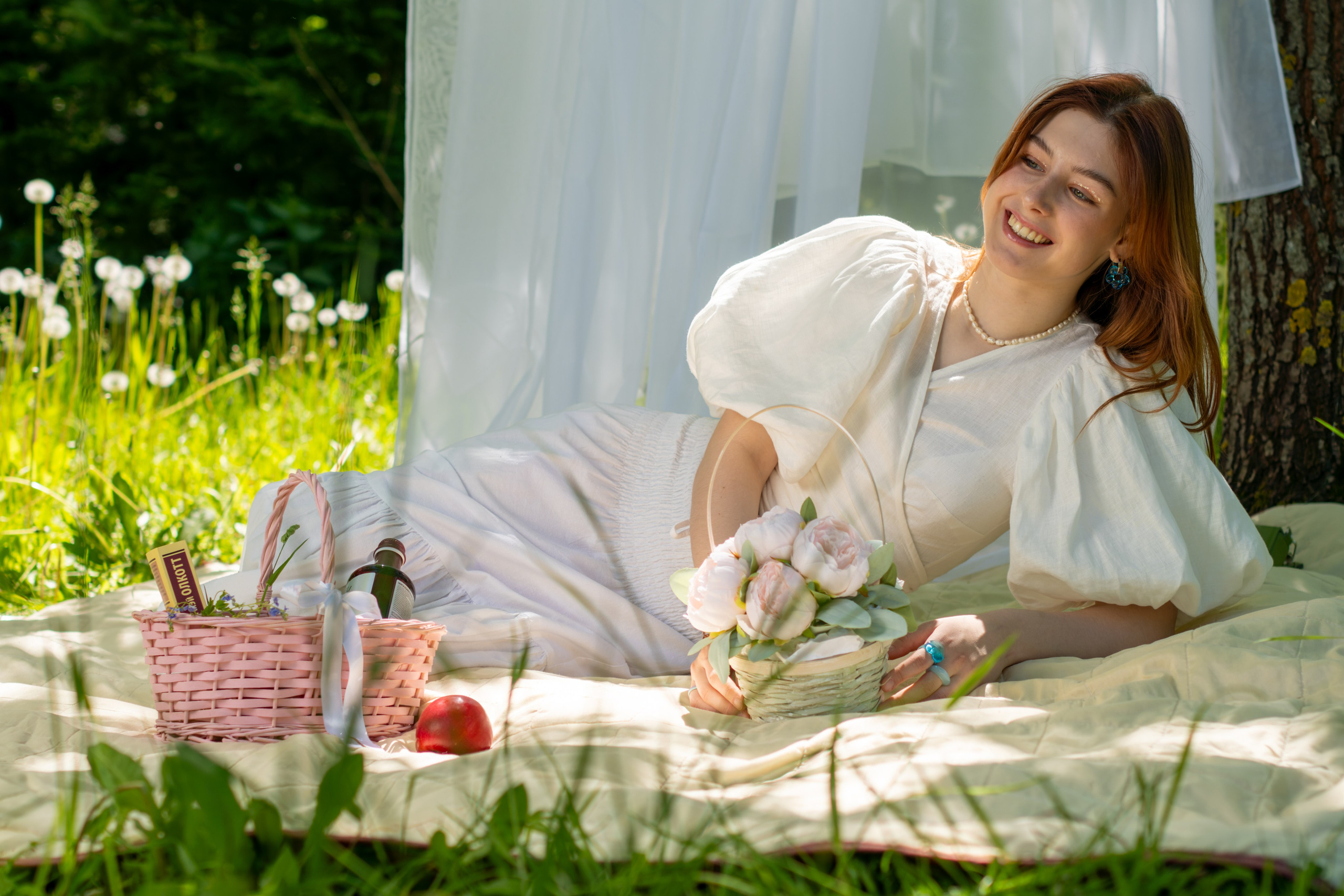 Летняя фотосессия в парке