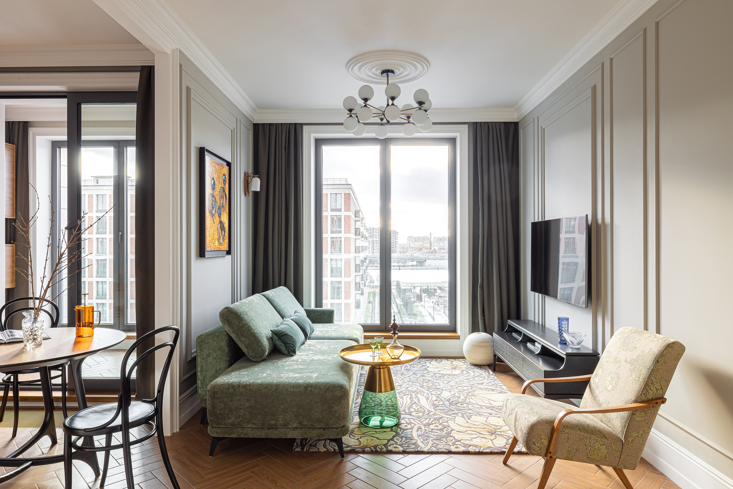 Квартира на Петровском, г. Санкт-Петербург. Дизайнер\стилист Анна Исупова. Иван Благушин. Интерьерный и архитектурный фотограф в Москве и Санкт-Петербурге