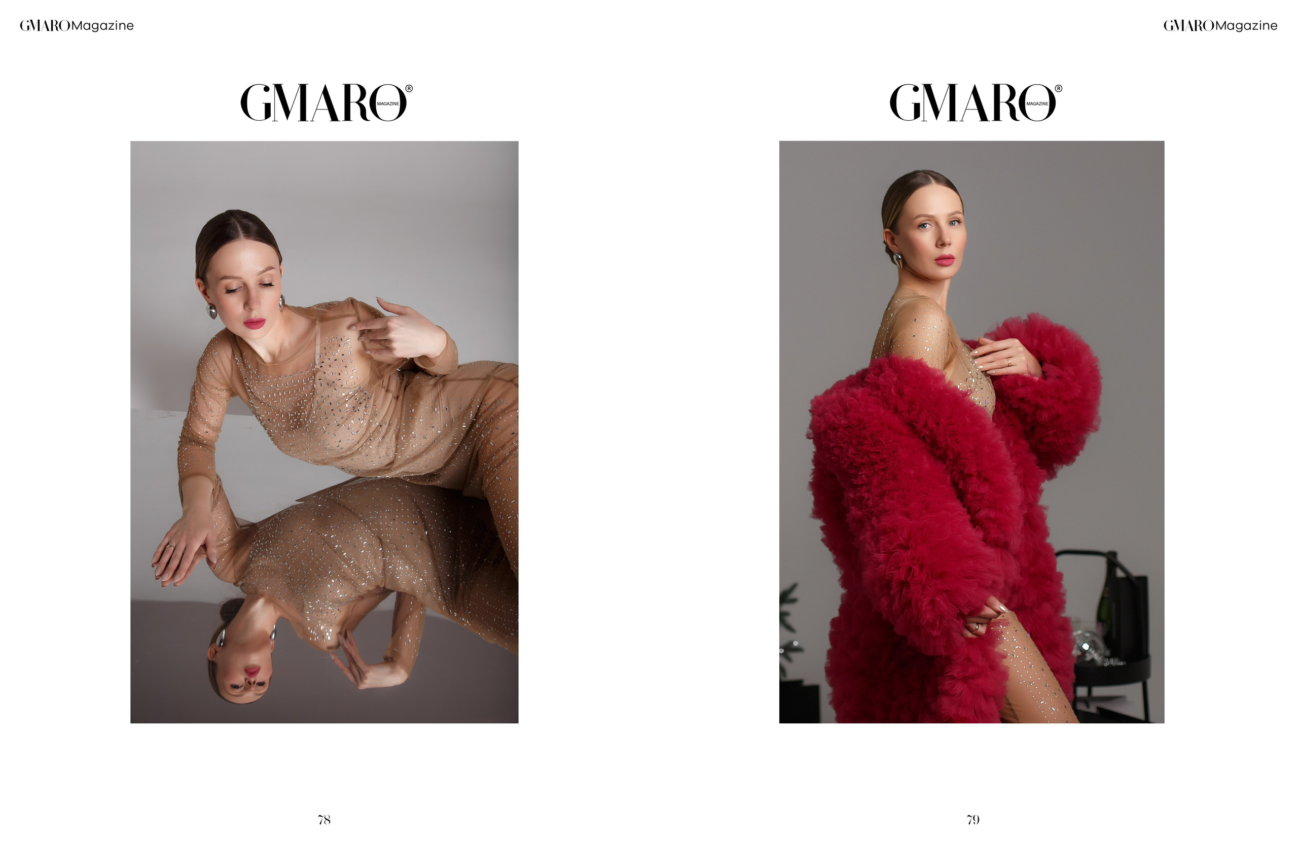 Настя в журнале GMARO (Париж, Франция). Ирина Квасова | Фотограф в стиле VOGUE | Тюмень