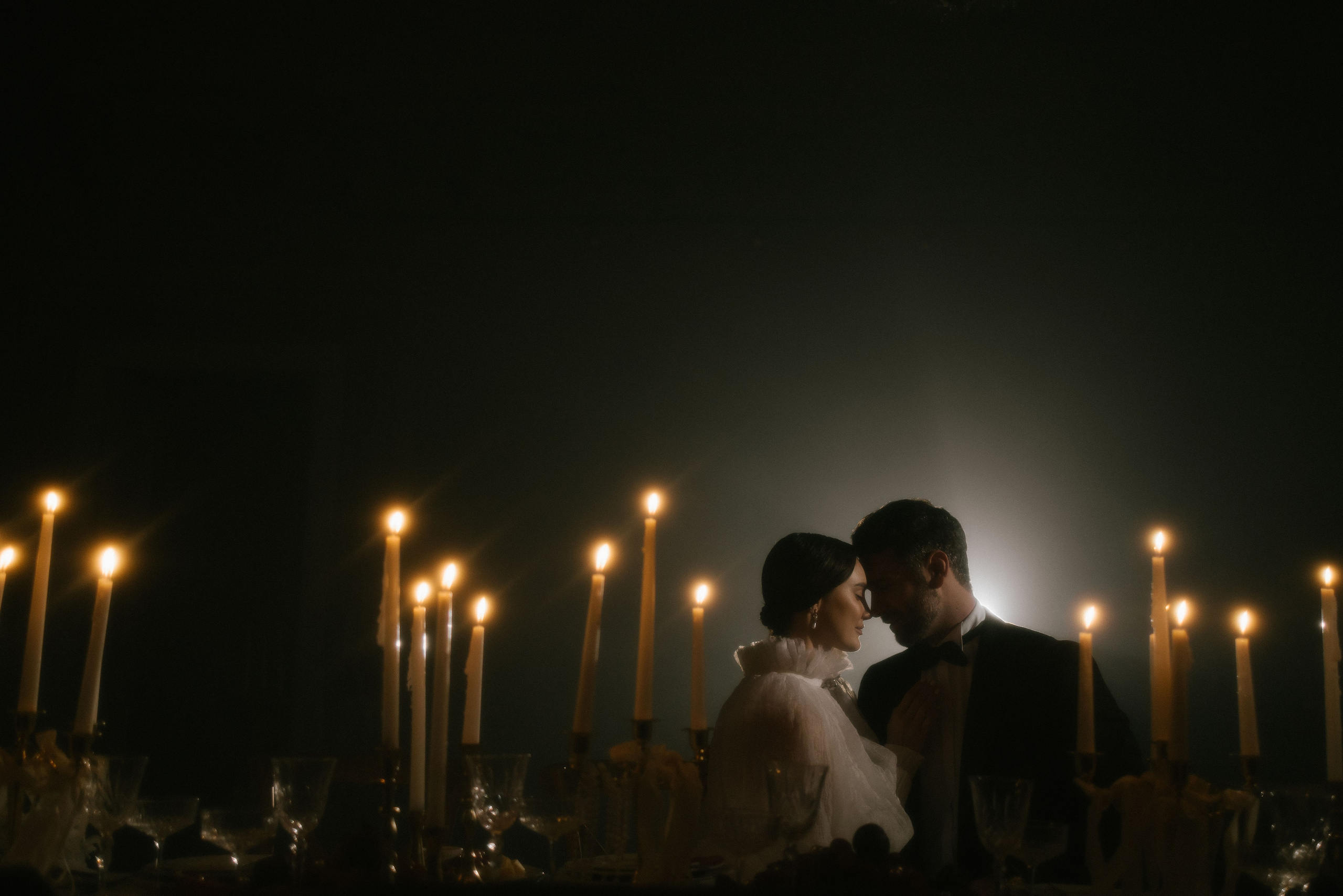 При свечах…. Свадебный фотограф в Москве