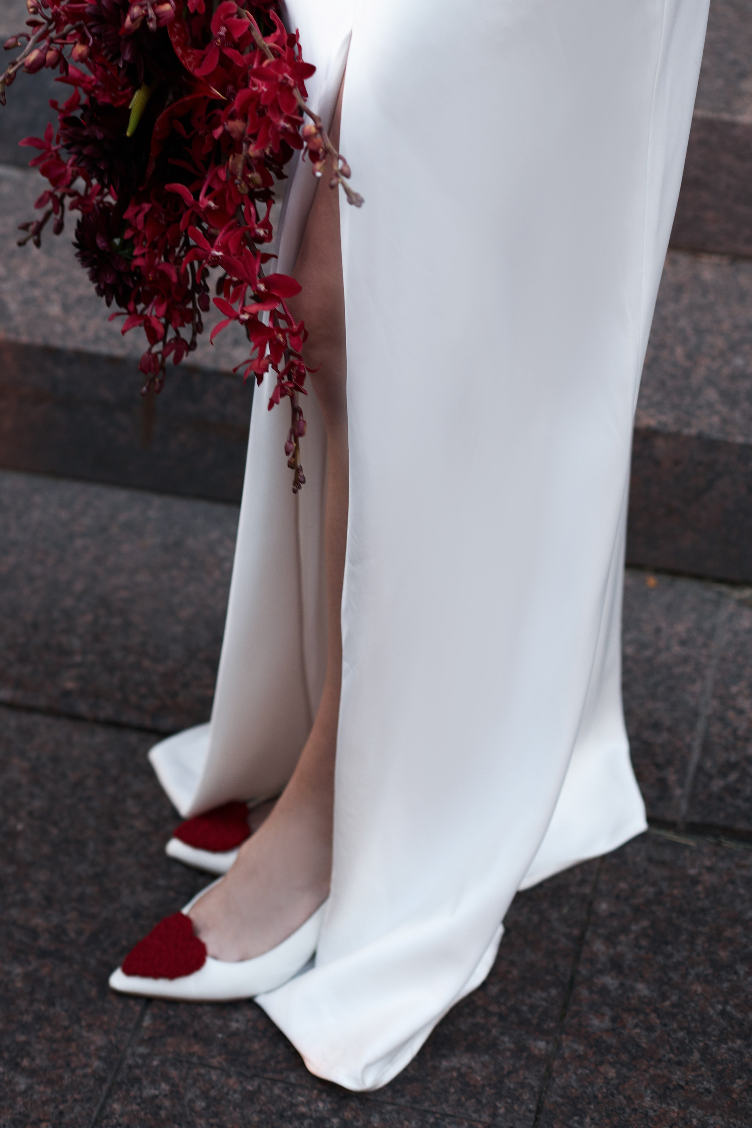 Красное и белое. Свадебный фотограф в Москве Ольга Коржова