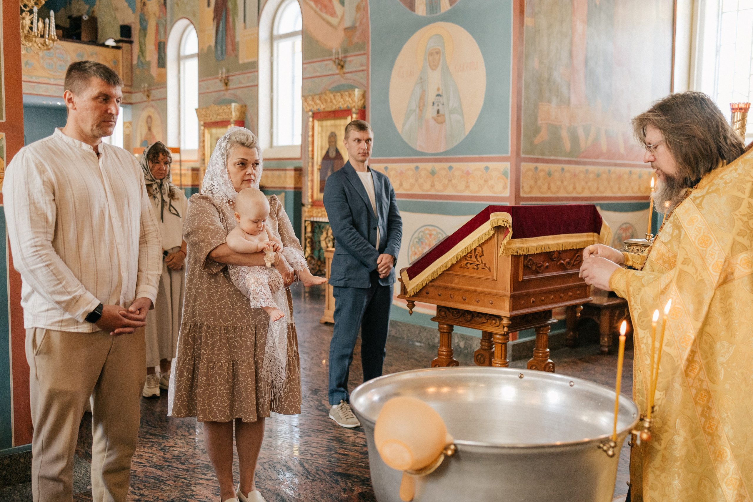 Крещение Зои. Фотограф Нижний Новгород