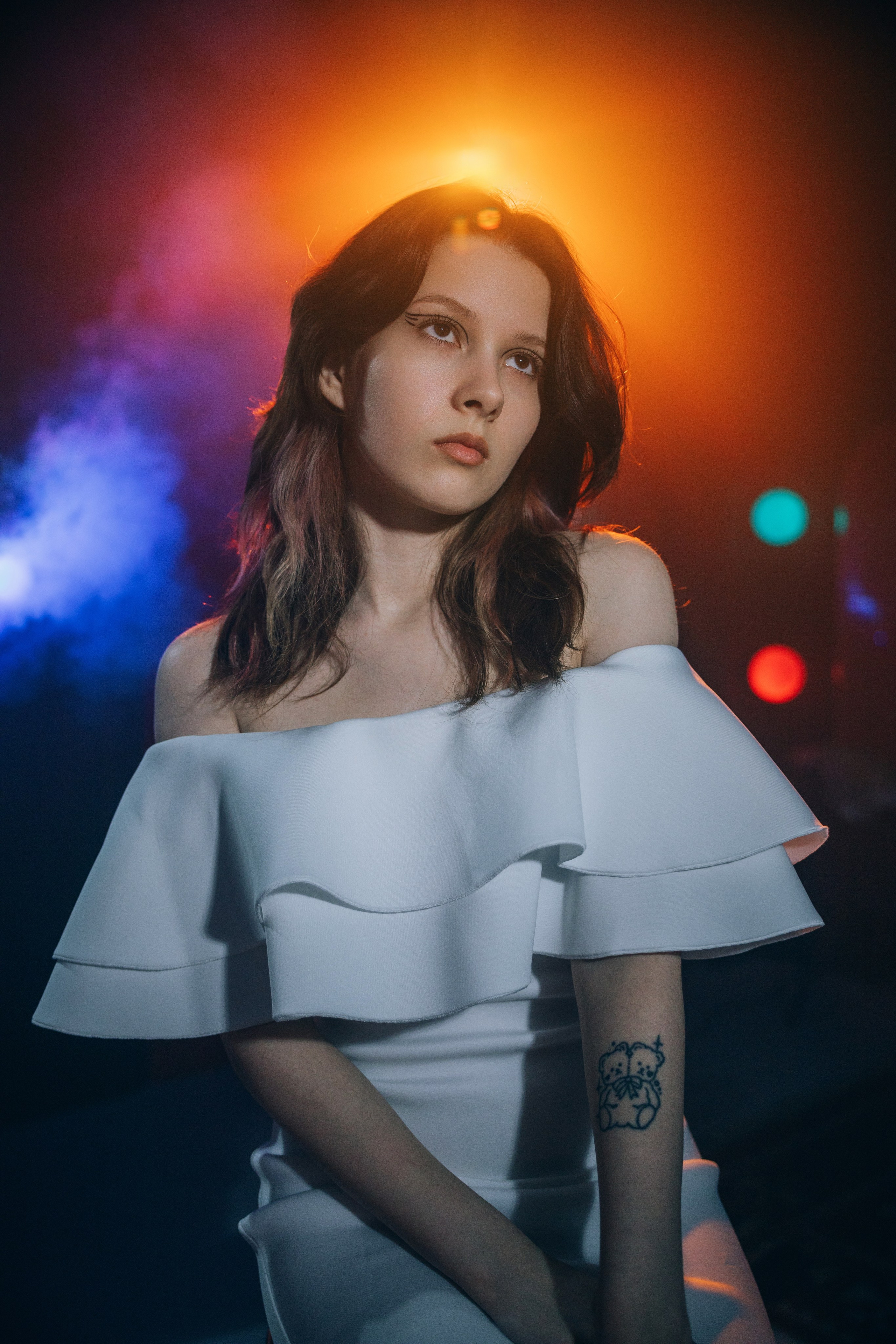 Цвет и дым. Фотограф Александра Кузуб Санкт-Петербург