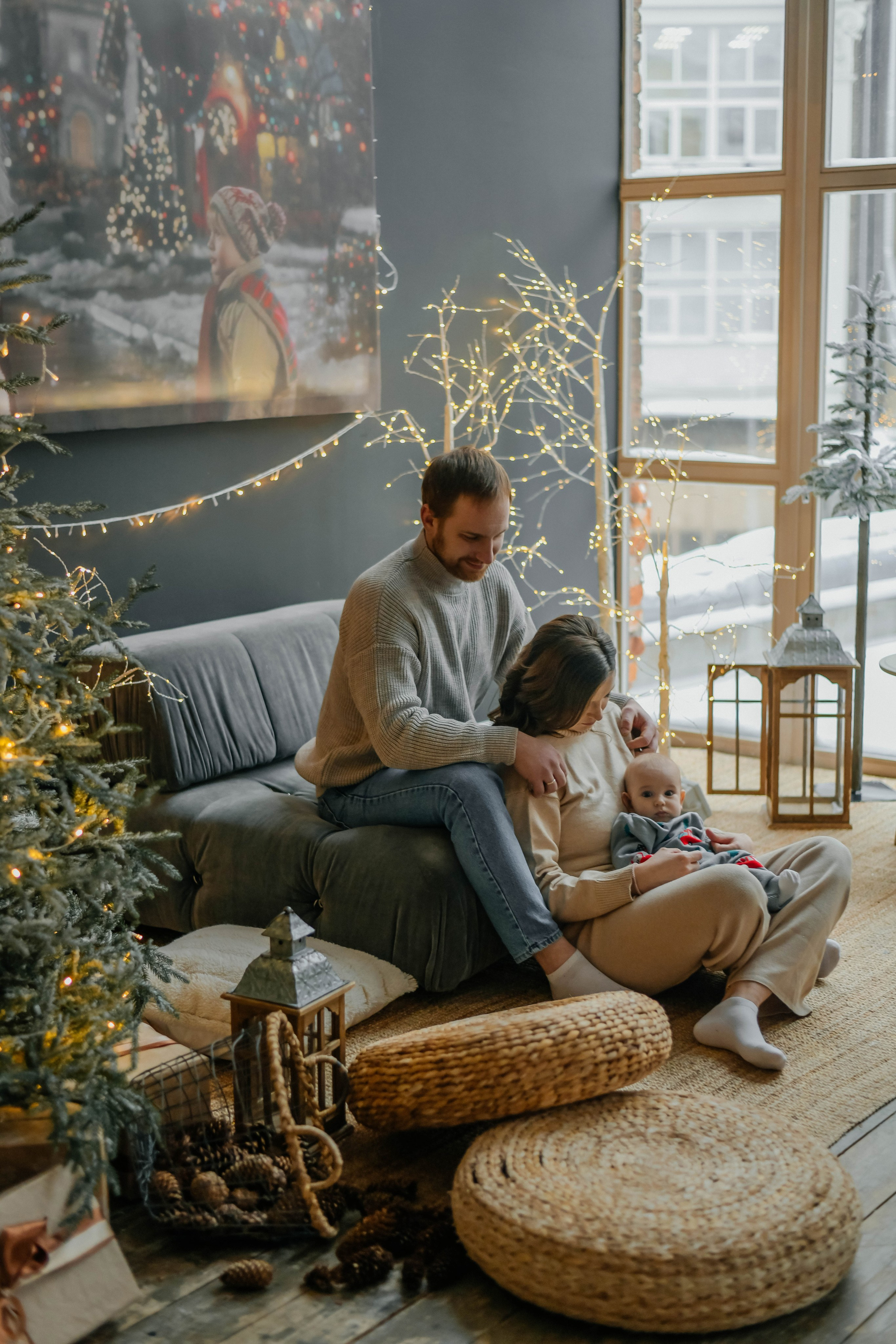 Семейная новогодняя. Фотограф Подольск