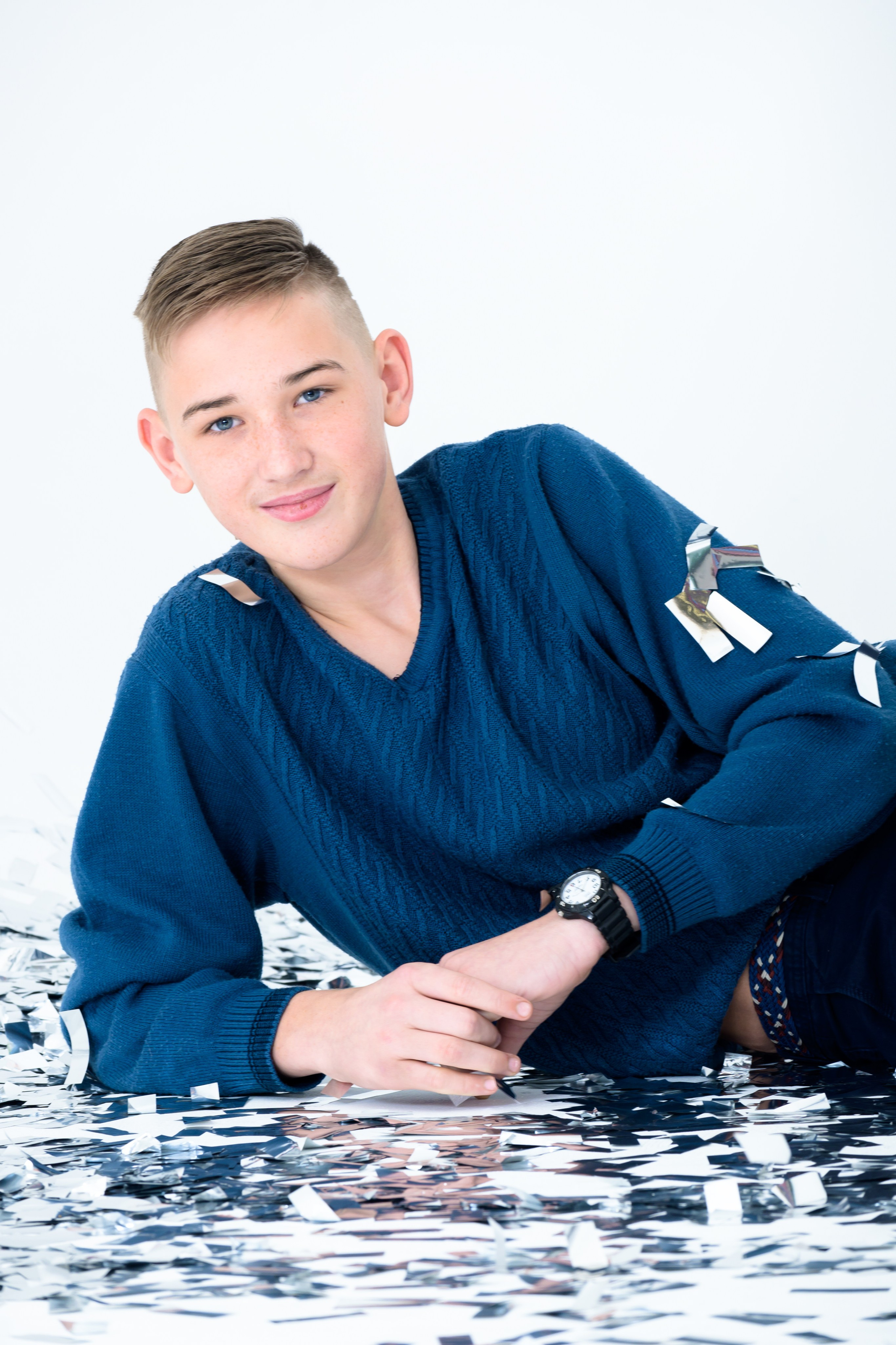 Katya and the family. Fotograf Dmitrii Donets