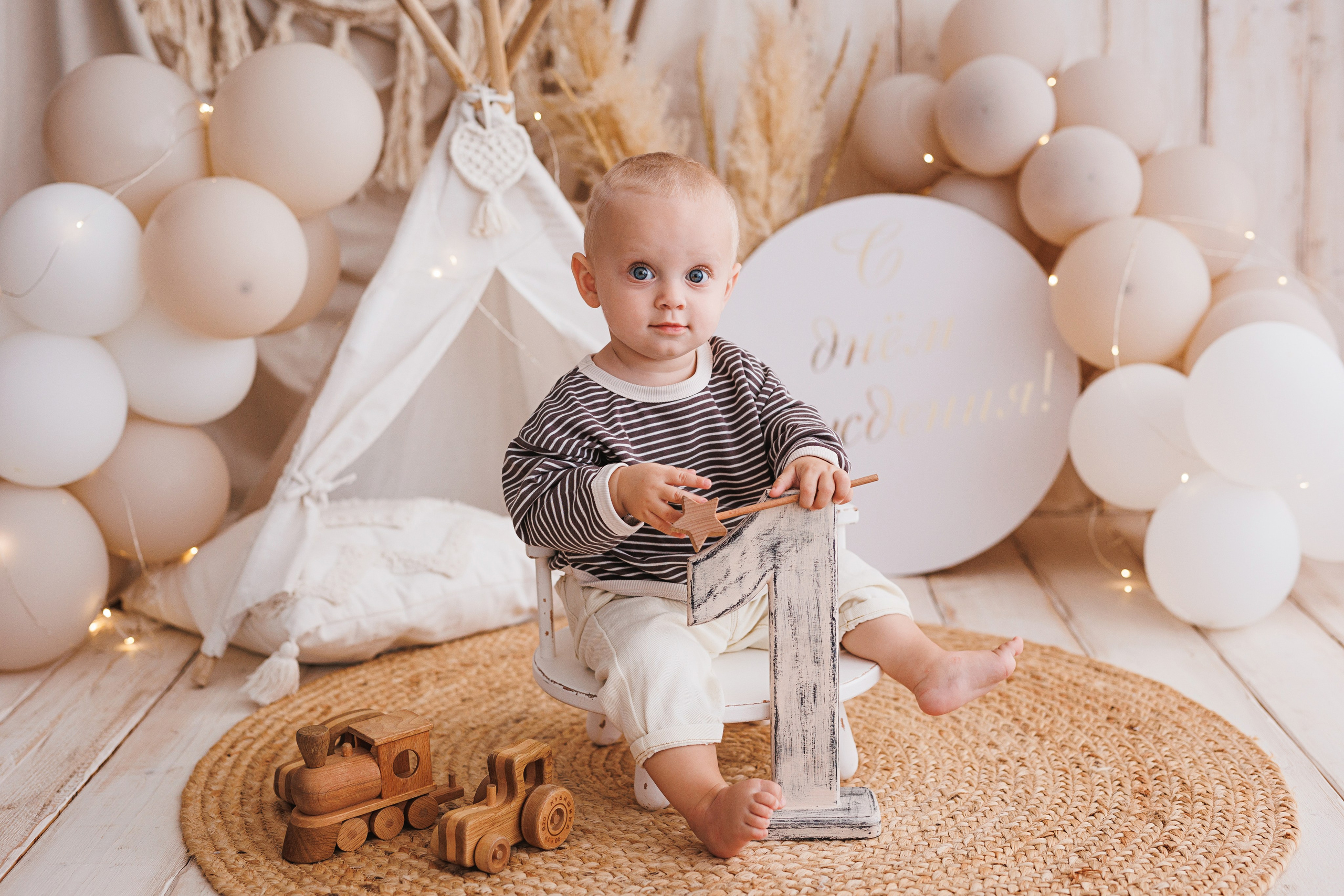 фотосессия первого годика в Краснодаре, детский фотограф 