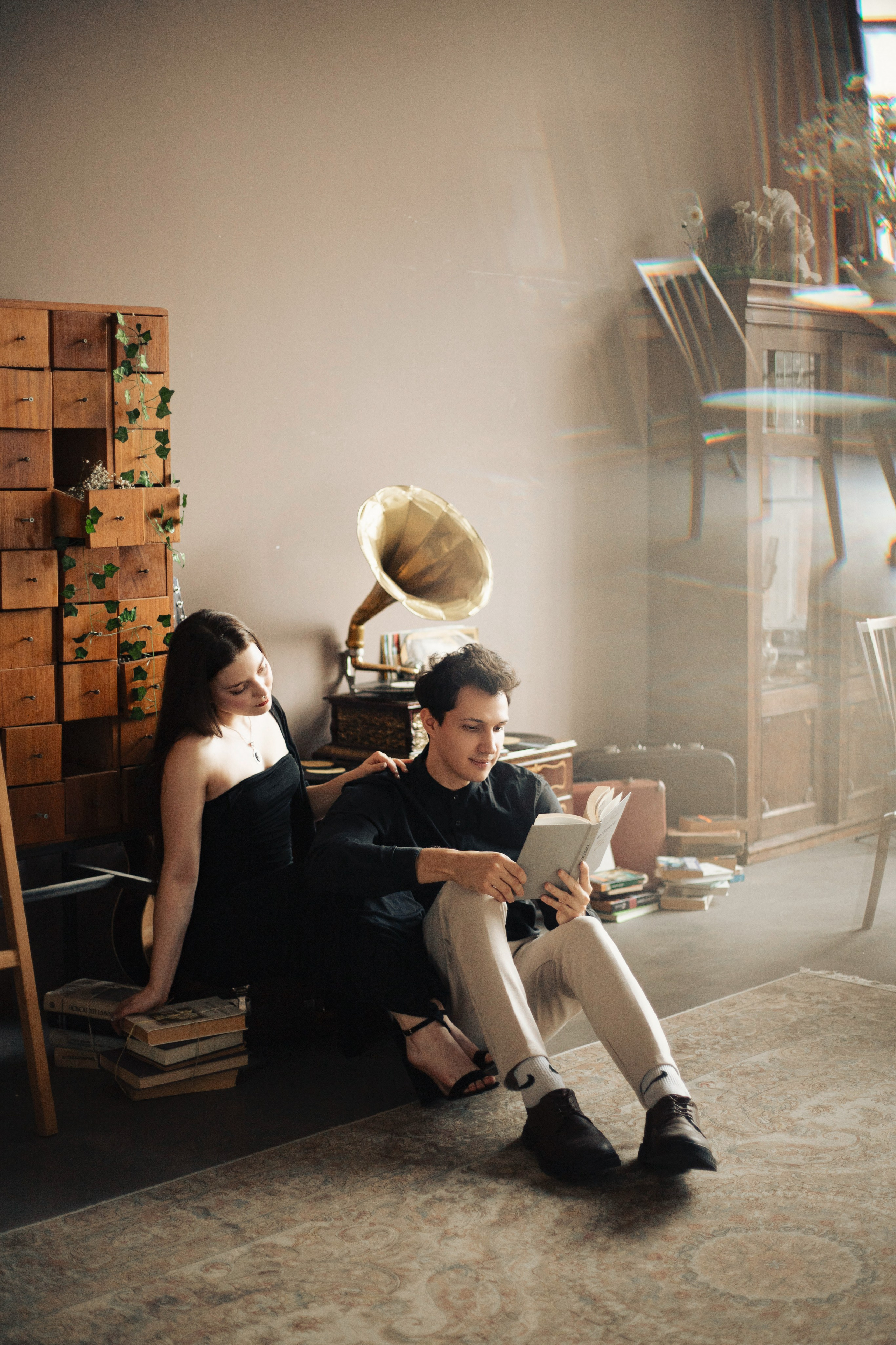 Студийная съёмка лавстори