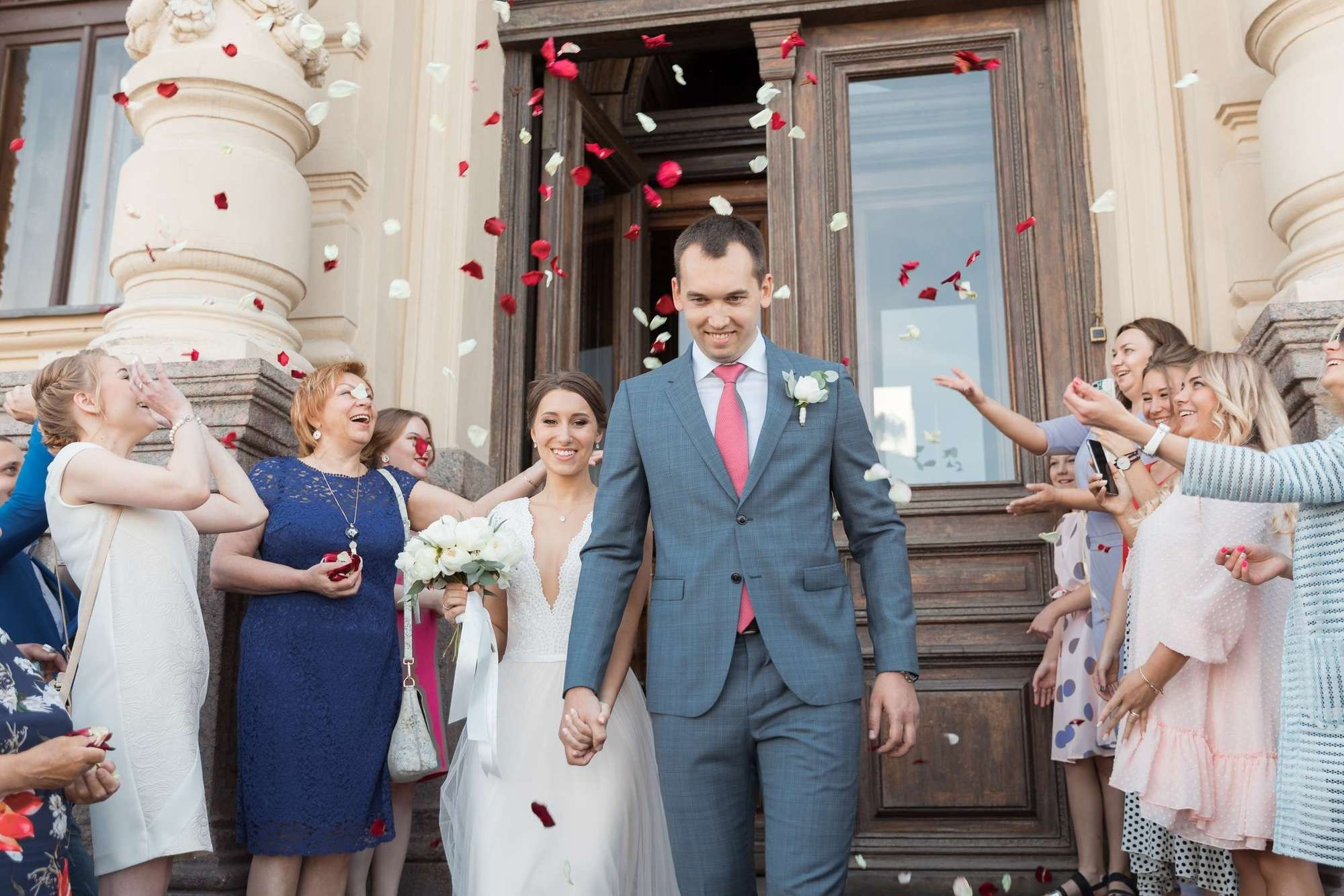 Свадебная фотосессия Андрея и Натальи в Санкт-Петербурге