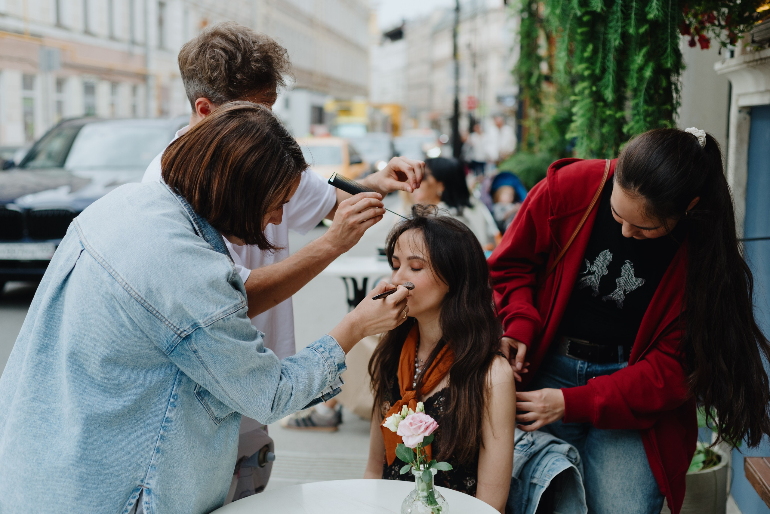 Бэкстейдж съемки клипа. Фотограф в Москве