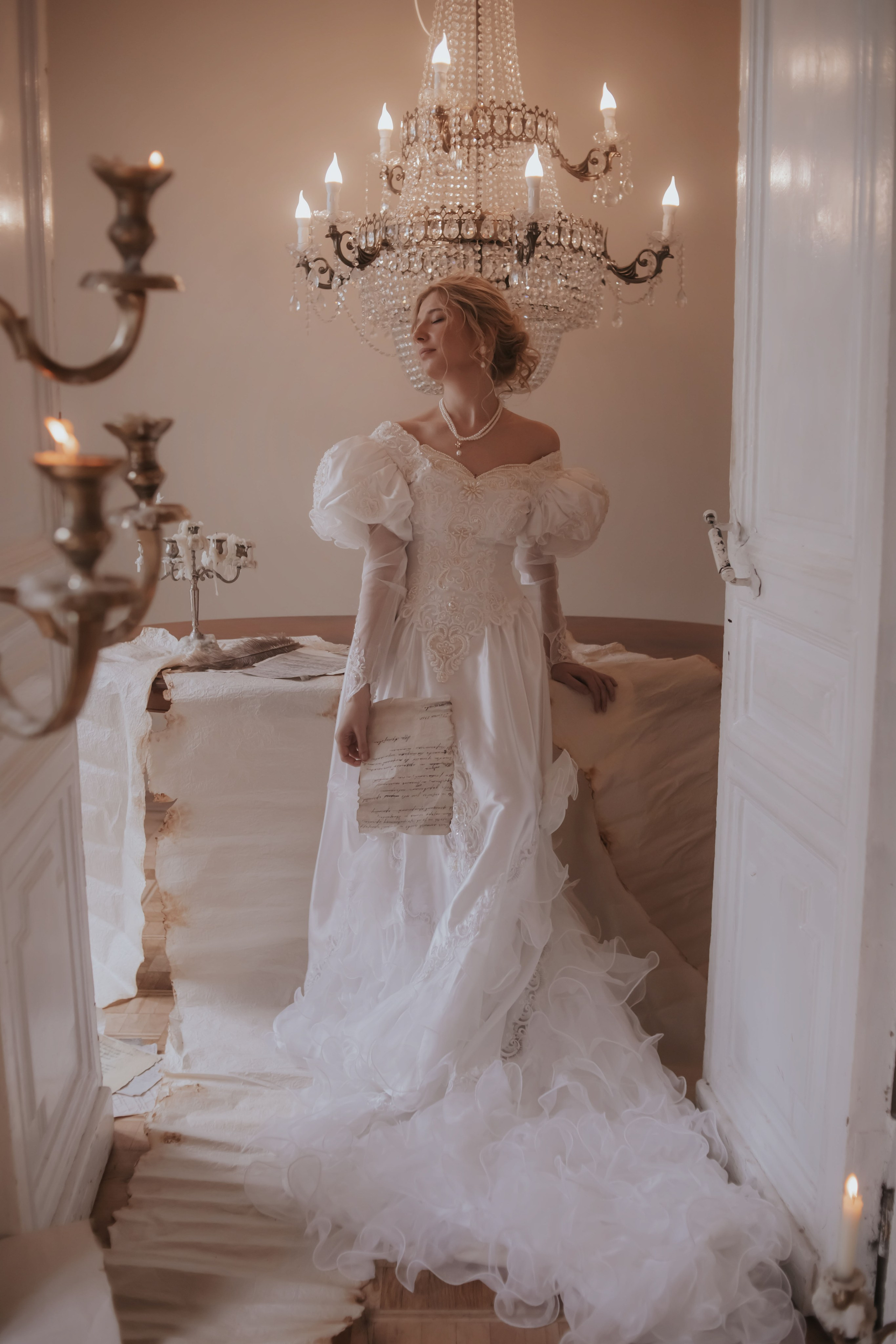 Вероника. Я буду писать тебе письма…. Художественная винтажная фотография