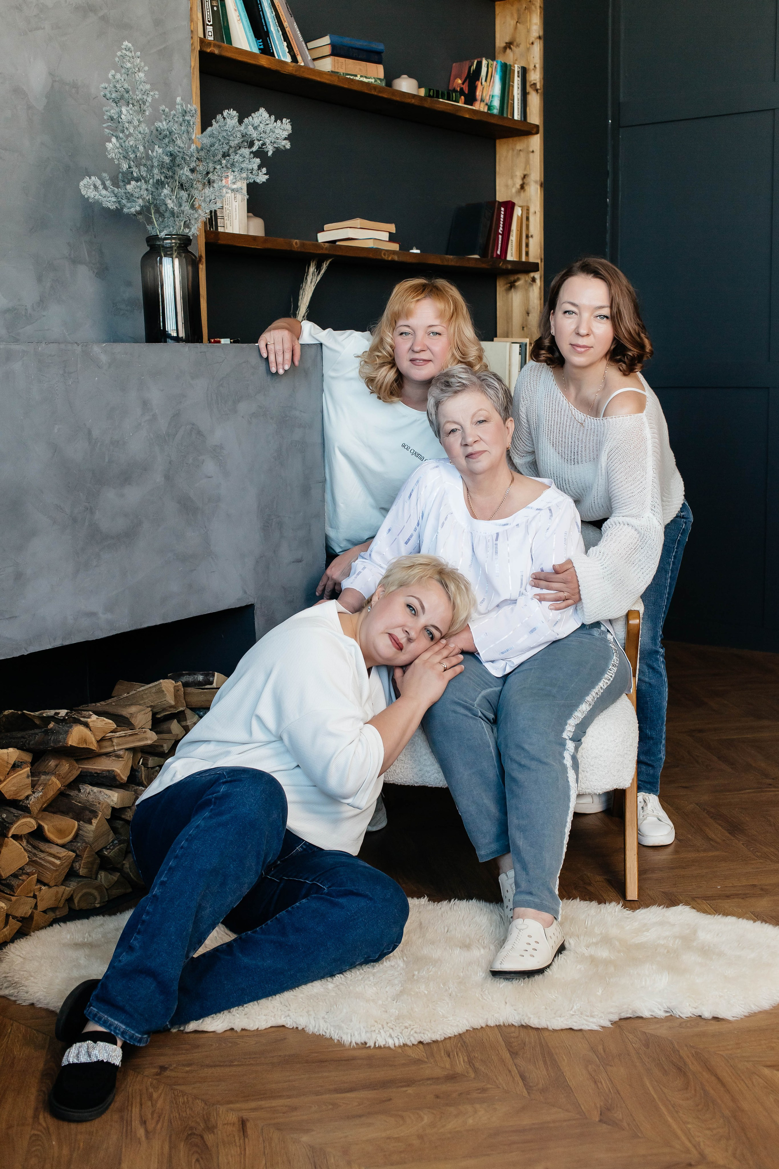 Семейная фотосессия Любовь и дочки. Женский фотограф в Оренбурге Ирина Заводчикова